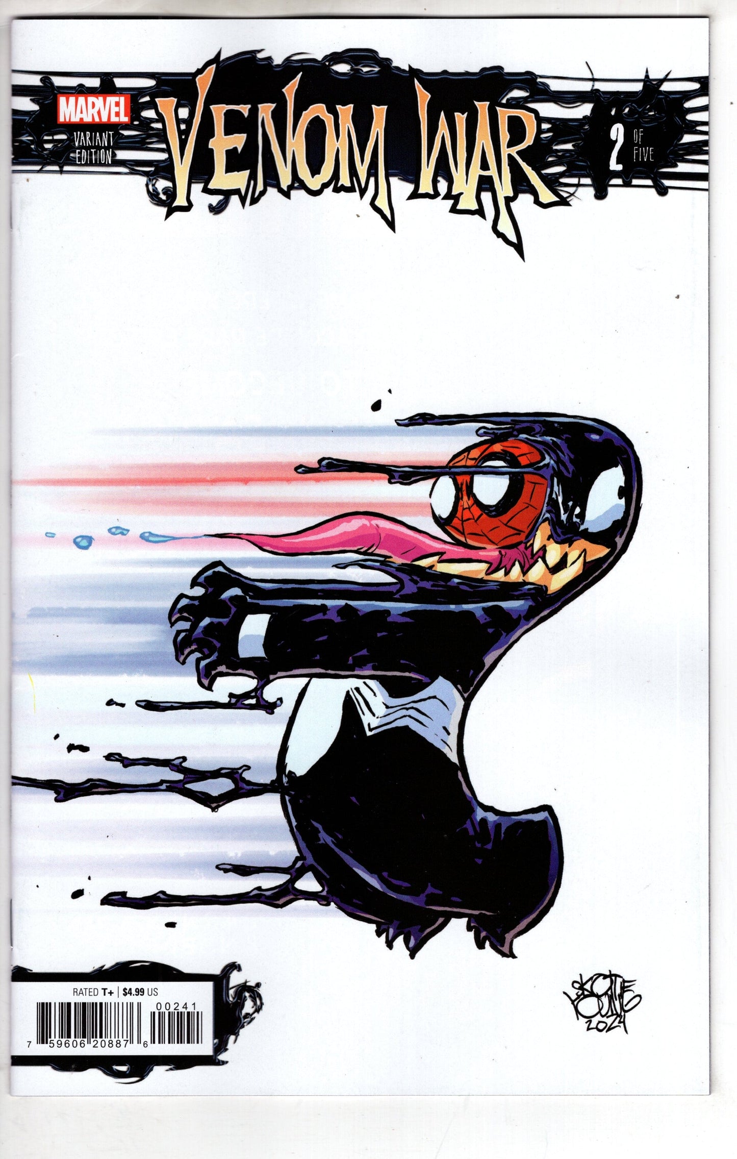 MARVEL PRH COMIC BOOKS VENOM WAR #2 (OF 5) SKOTTIE YOUNG VAR