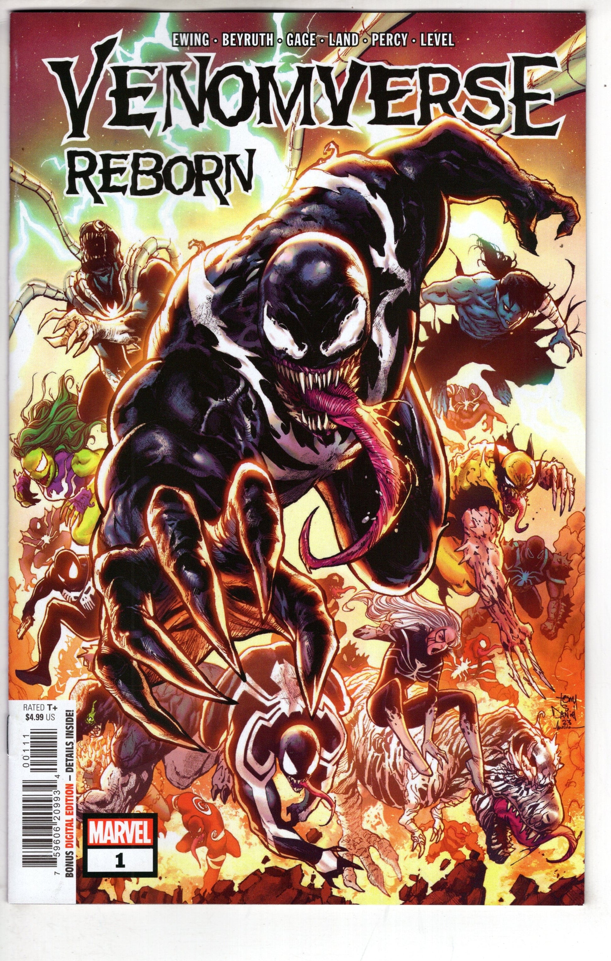MARVEL PRH COMIC BOOKS VENOMVERSE REBORN #1