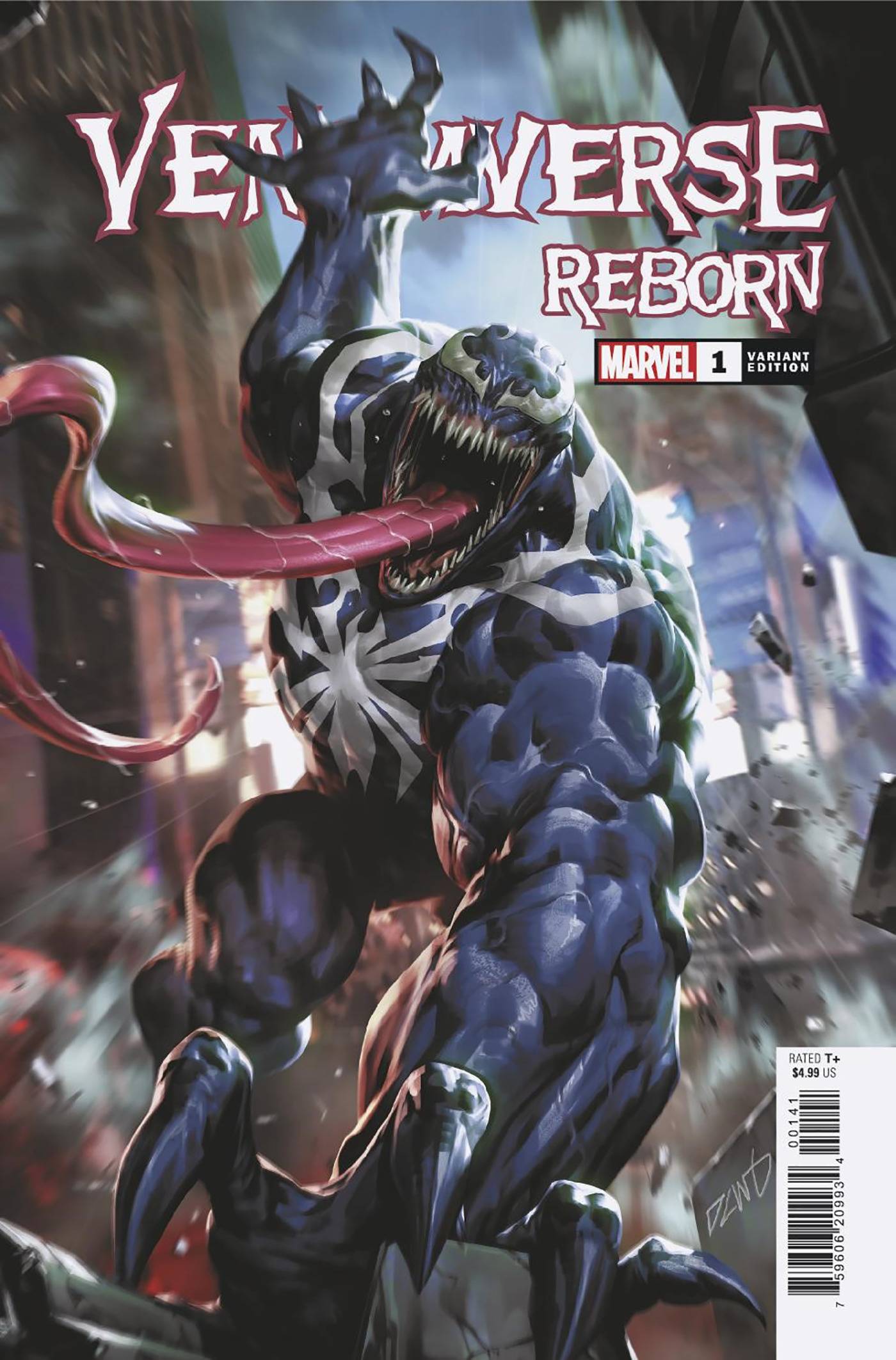 MARVEL PRH COMIC BOOKS VENOMVERSE REBORN #1 DERRICK CHEW SYMBIOTE VAR