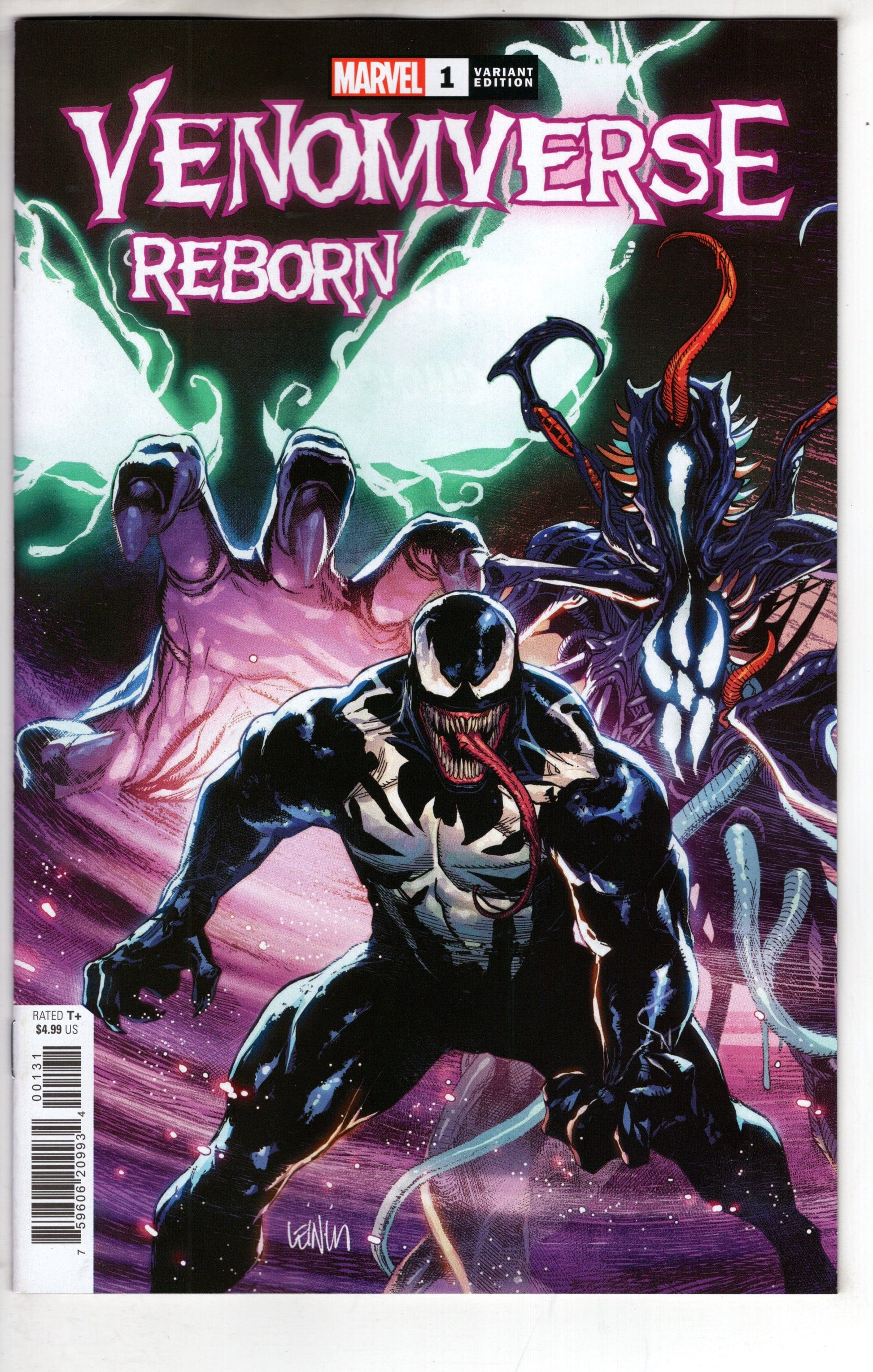 MARVEL PRH COMIC BOOKS VENOMVERSE REBORN #1 LEINIL YU CONNECT VAR