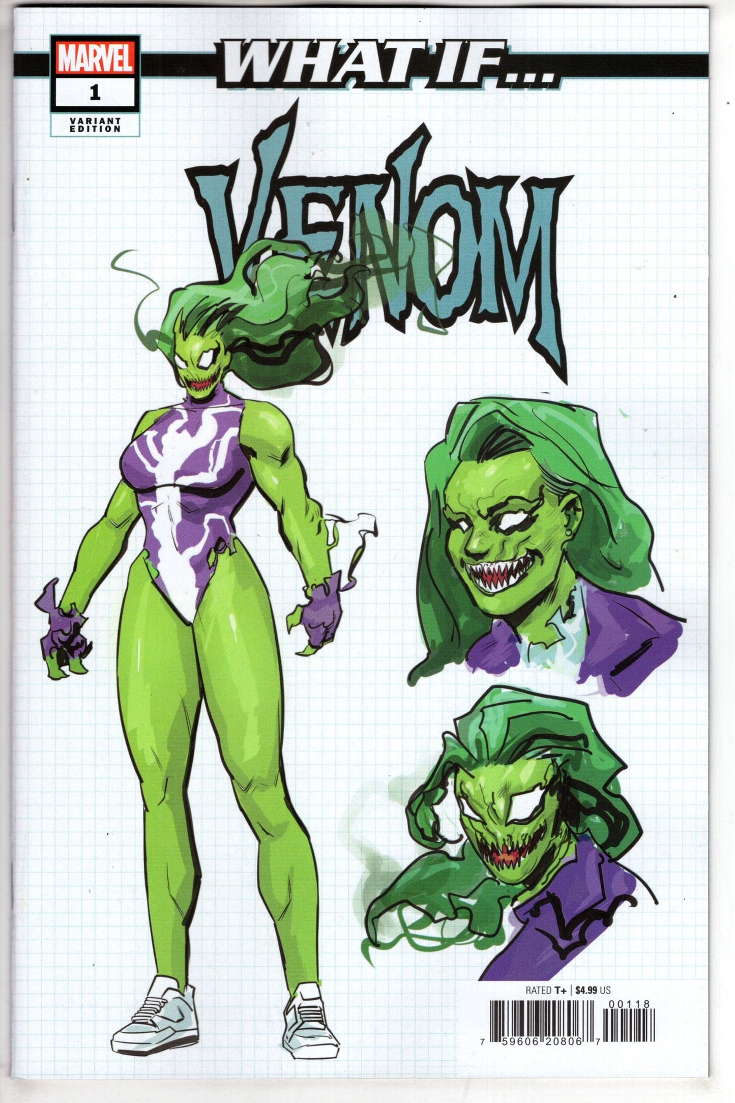 MARVEL PRH COMIC BOOKS WHAT IF VENOM #1 VARIANT