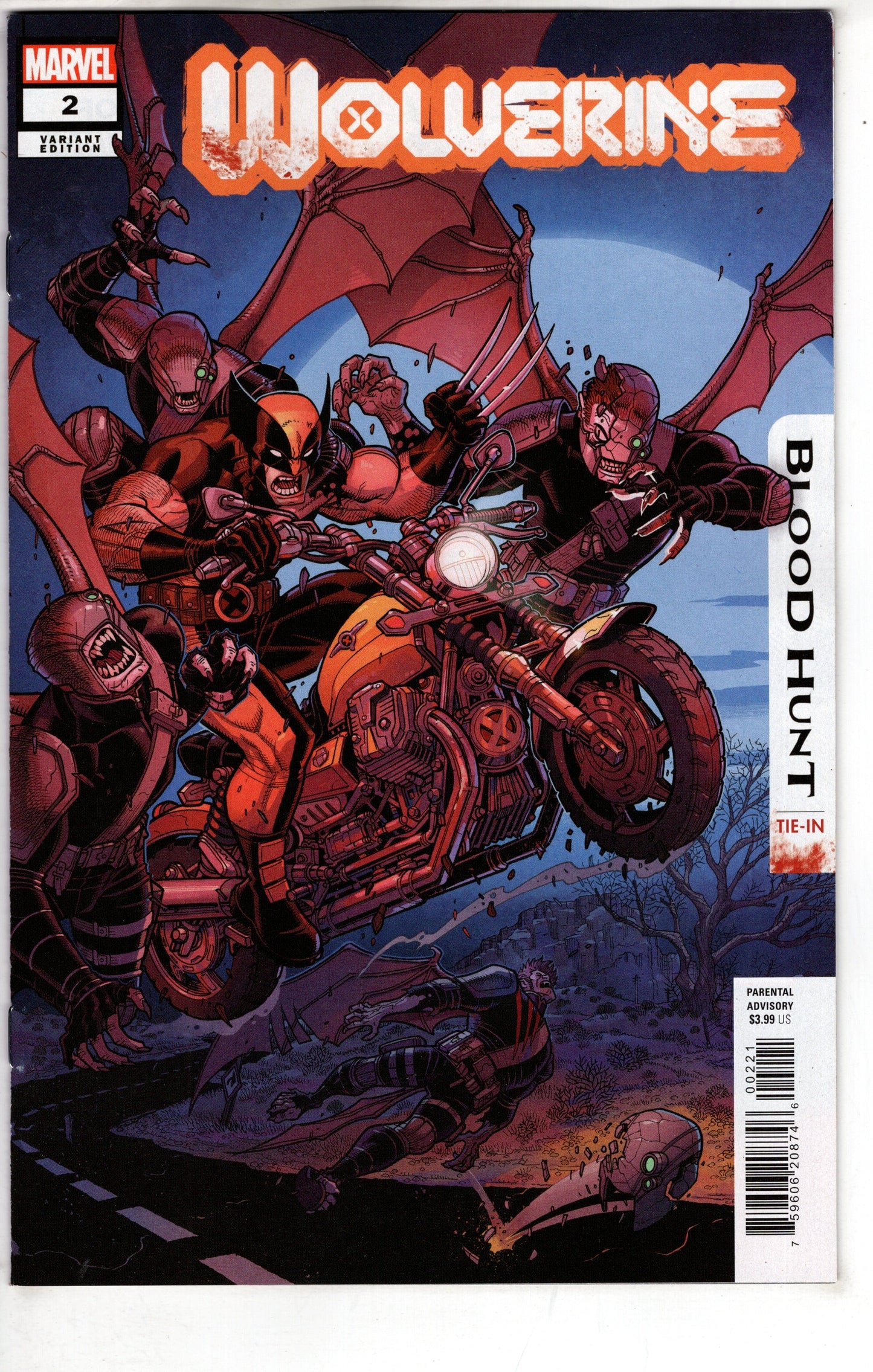 MARVEL PRH COMIC BOOKS WOLVERINE BLOOD HUNT #2 NICK BRADSHAW VAR
