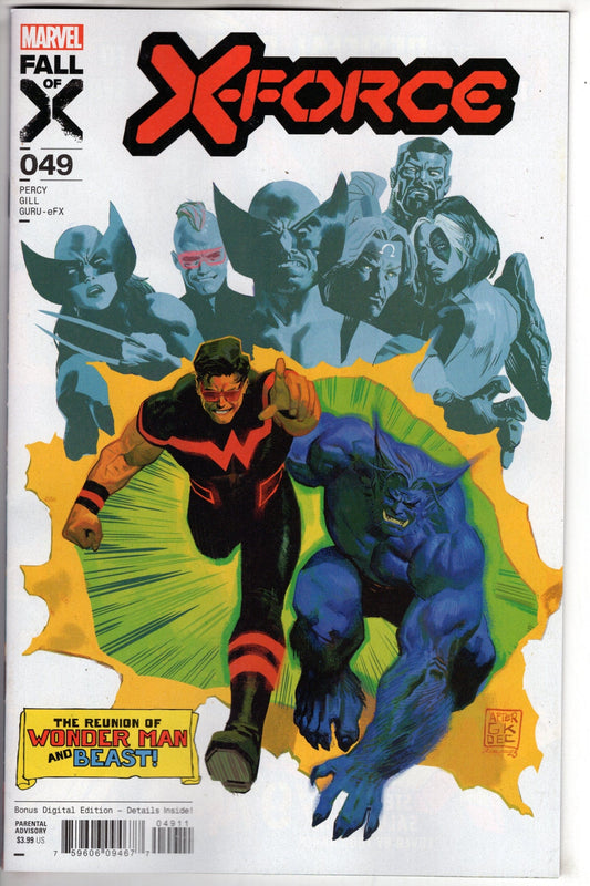 MARVEL PRH COMIC BOOKS X-FORCE #49