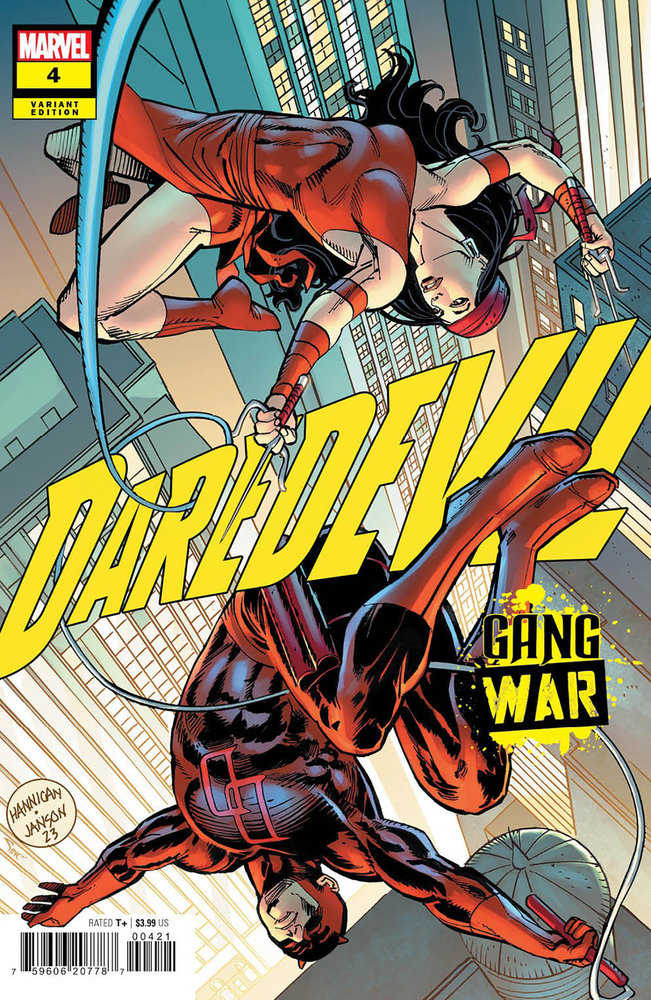 MARVEL PRH Comics Daredevil: Gang War #4 Edition Hannigan Variant [Gw]