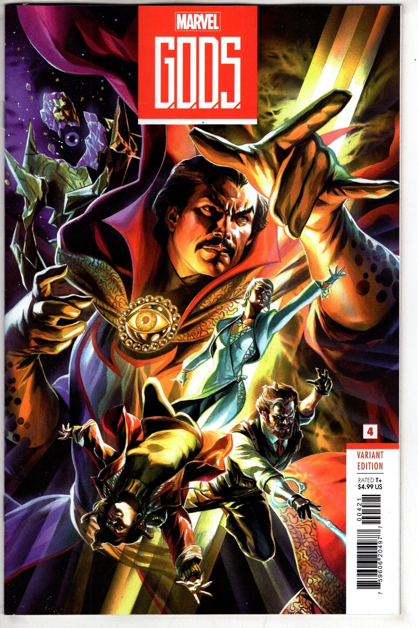 MARVEL PRH Comics G.O.D.S. 4 Felipe Massafera Variant
