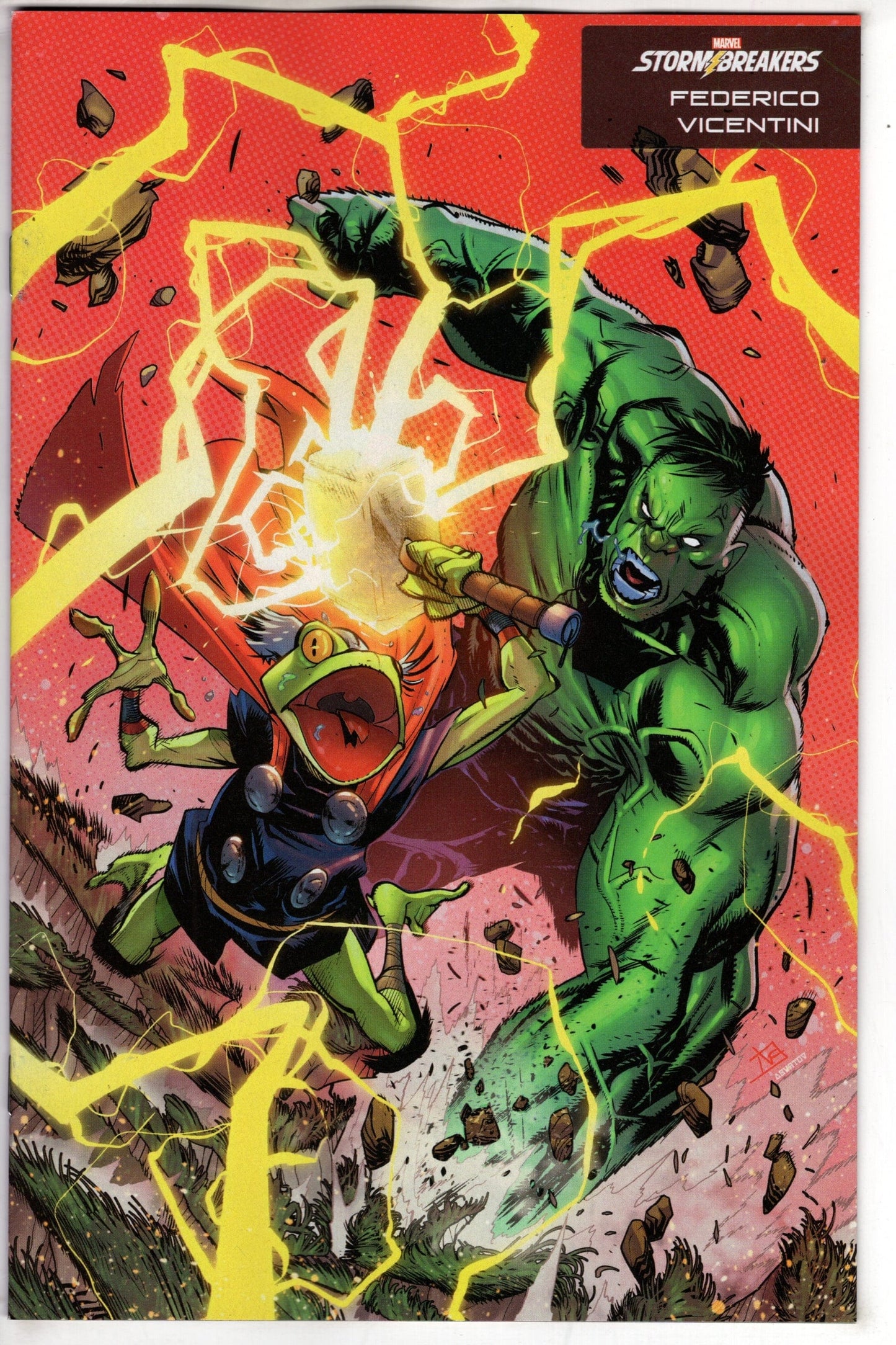 MARVEL PRH Comics Incredible Hulk 3 Federico Vicentini Stormbreakers Variant