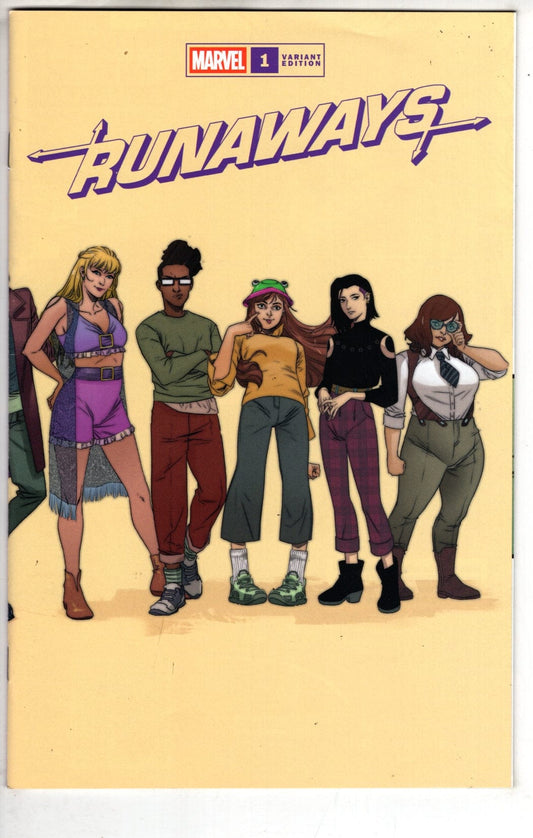 MARVEL PRH Comics RUNAWAYS #1 (OF 5) ELENA CASAGRANDE WRAPAROUND VAR [VF/NM]
