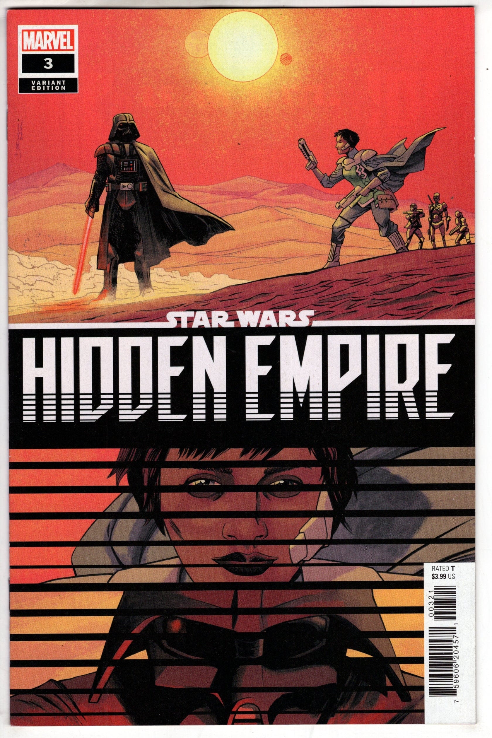 MARVEL PRH Comics Star Wars Hidden Empire #3 (Of 5) Shalvey Battle Variant