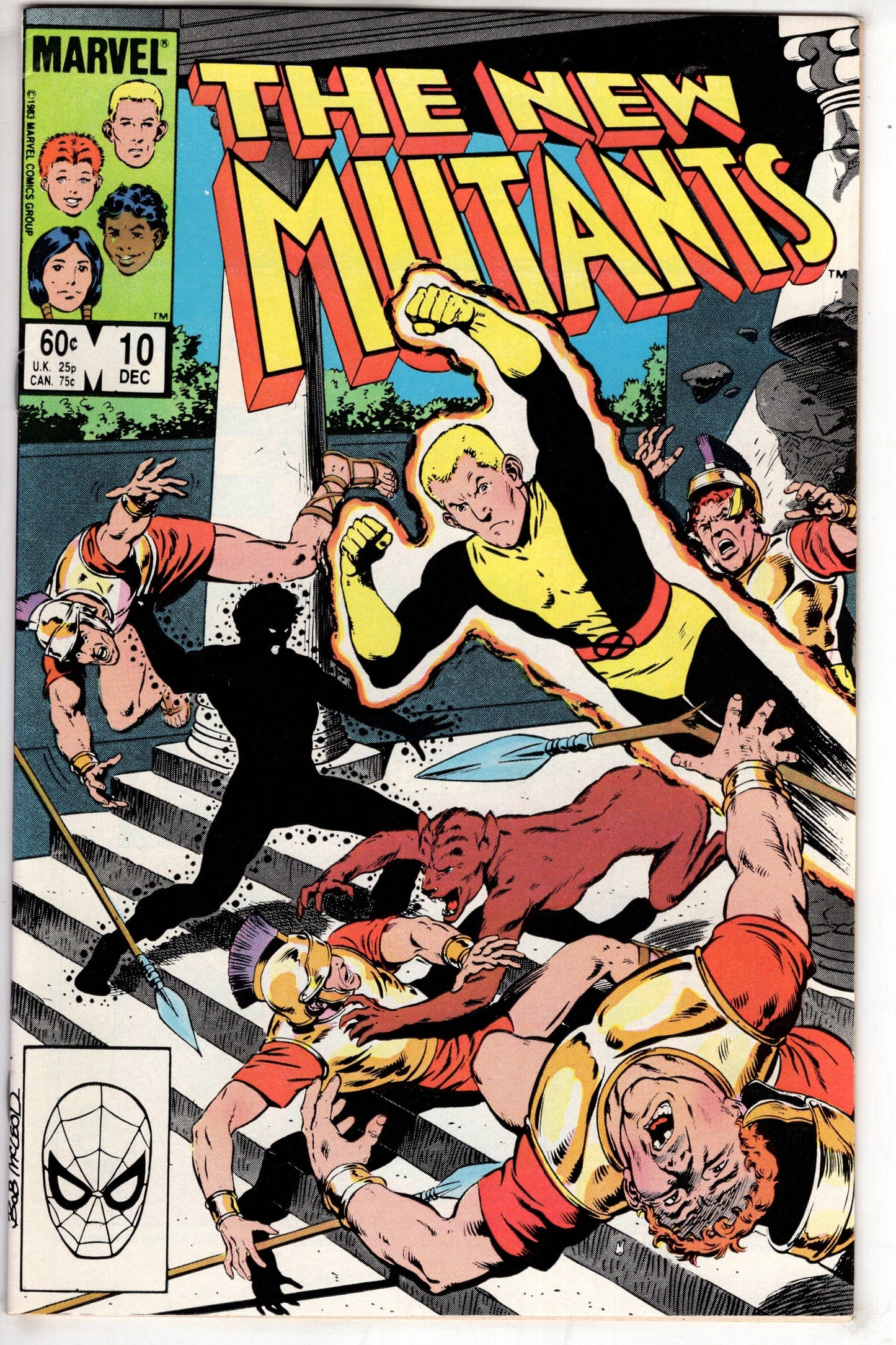 MARVEL PRH Comics The New Mutants (1983 series) #10 [Direct]