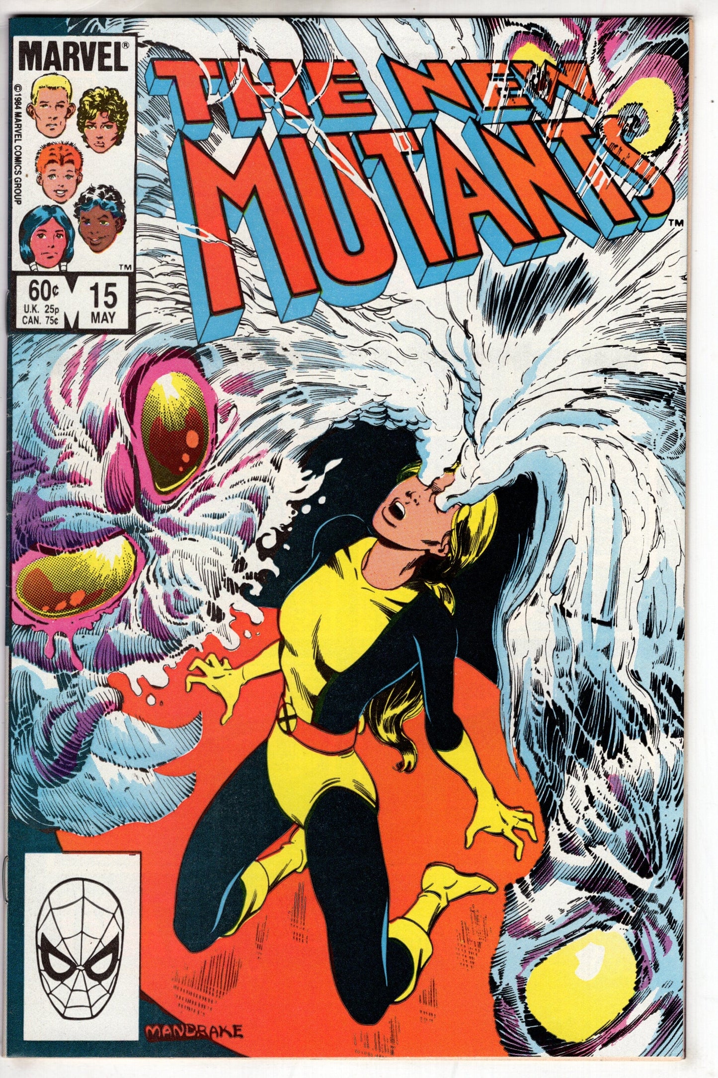 MARVEL PRH Comics The New Mutants (1983 series) #15 [Direct]