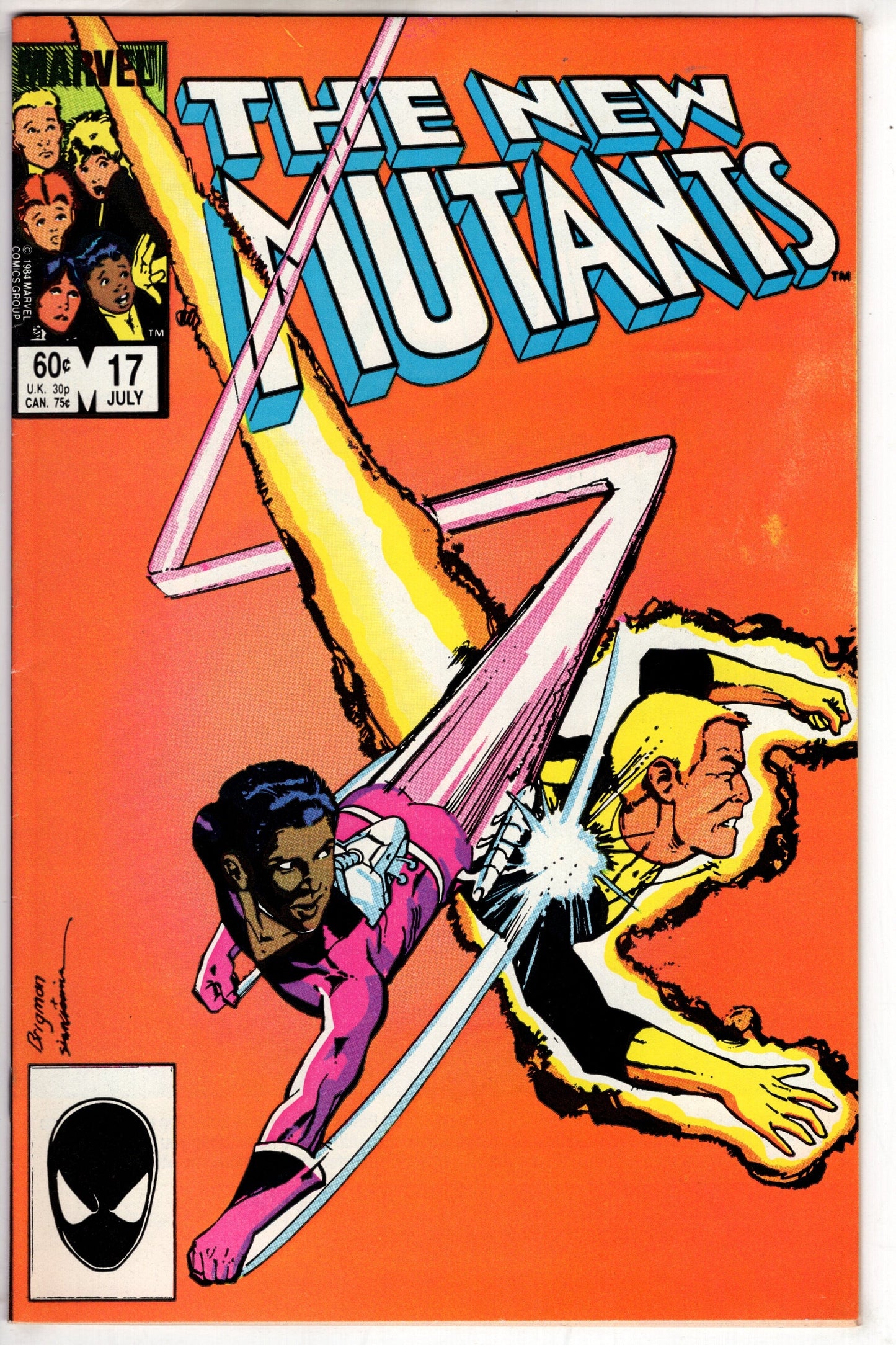 MARVEL PRH Comics The New Mutants (1983 series) #17 [Direct]