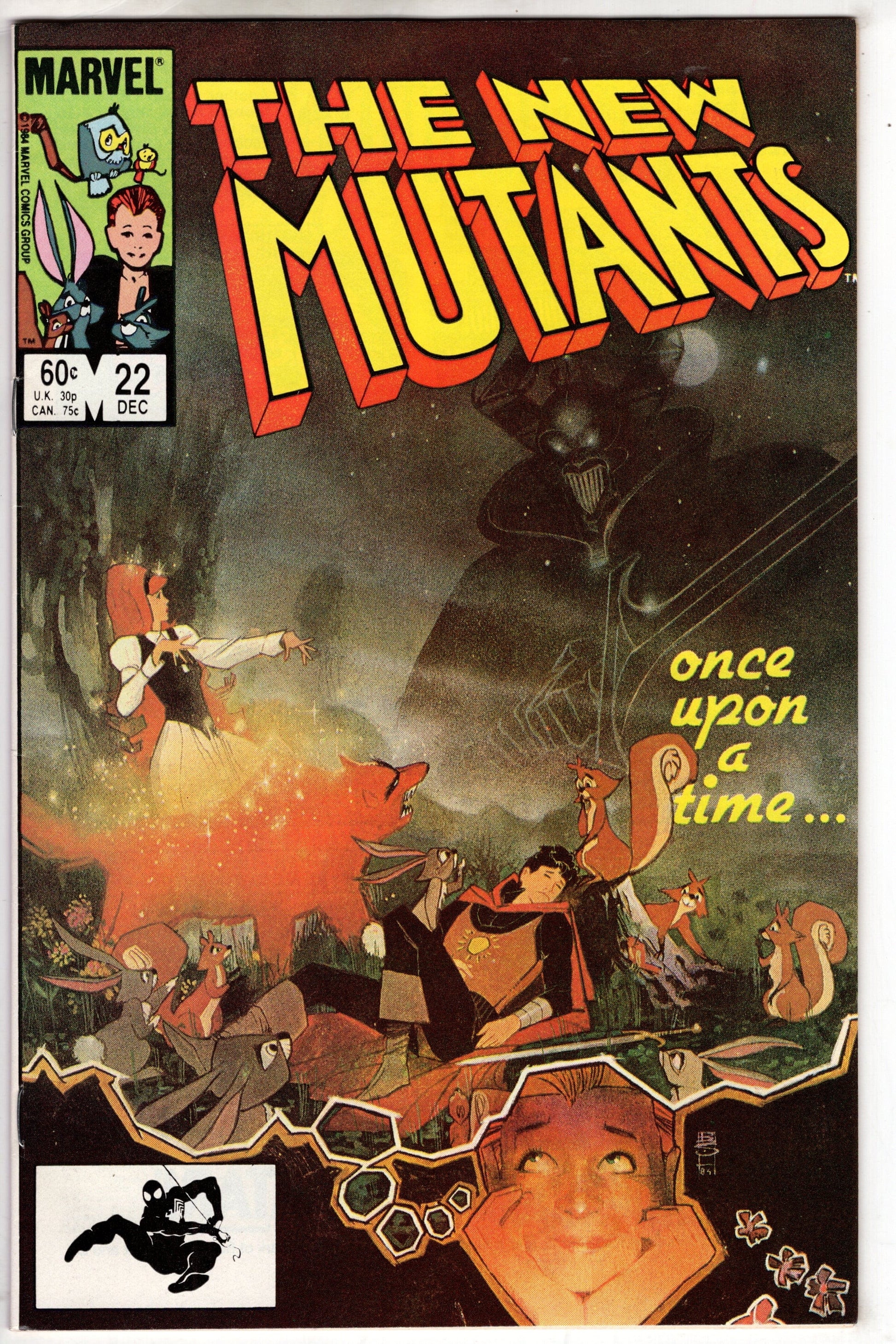 MARVEL PRH Comics The New Mutants (1983 series) #22 [Direct]