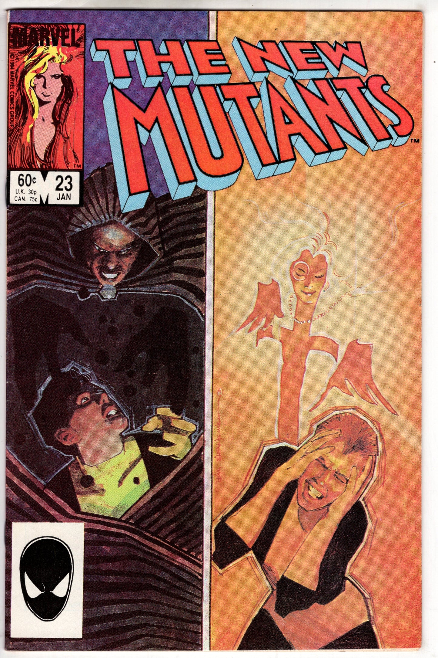 MARVEL PRH Comics The New Mutants (1983 series) #23 [Direct]