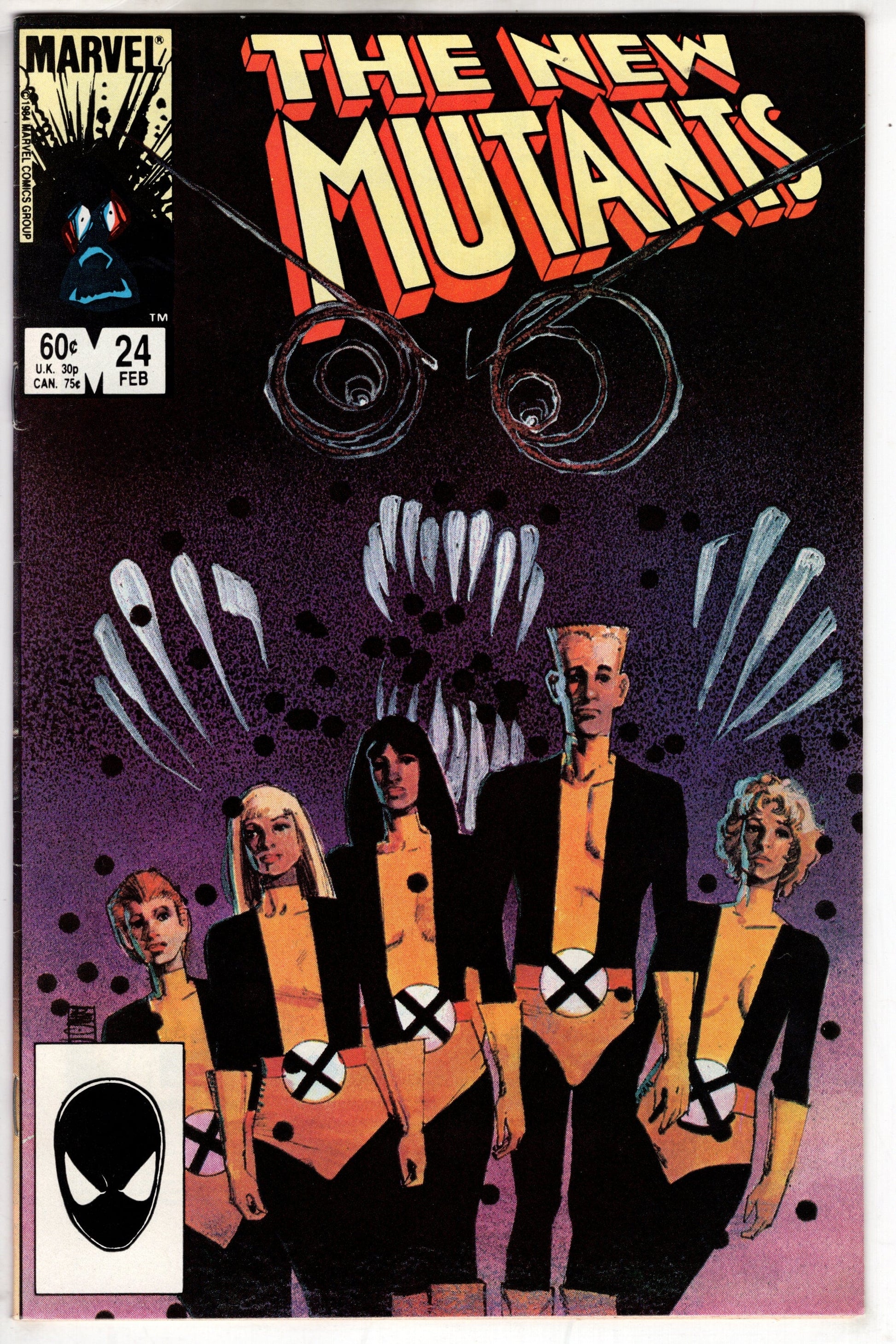 MARVEL PRH Comics The New Mutants (1983 series) #24 [Direct]