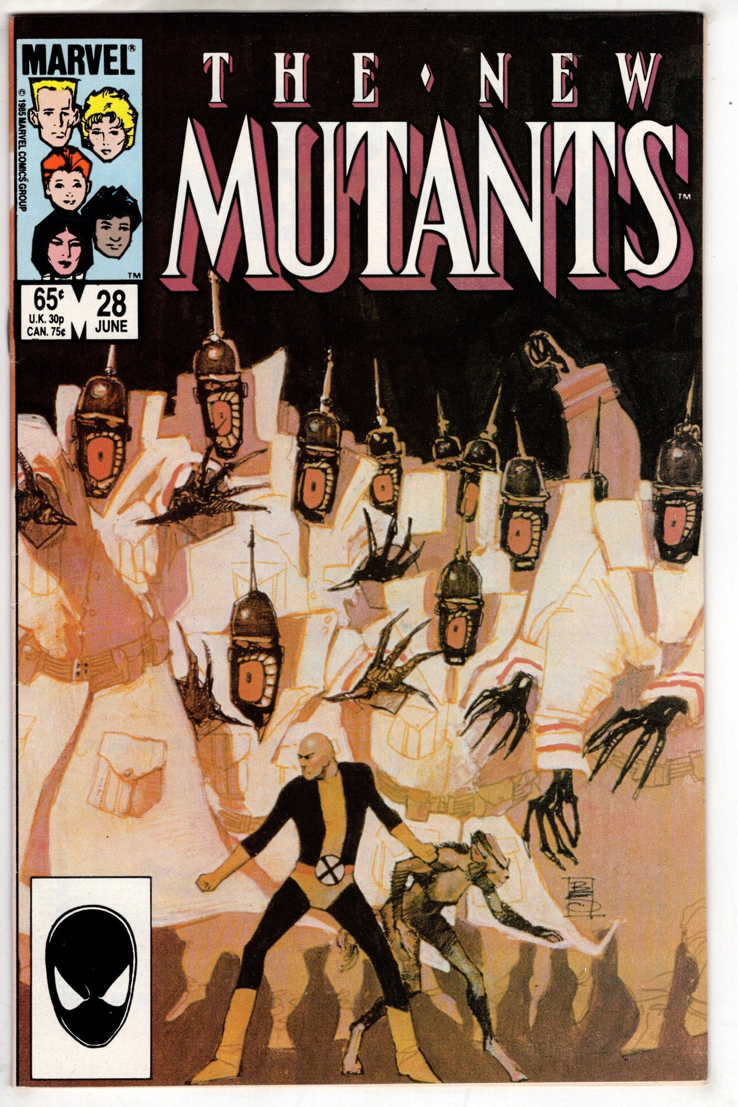 MARVEL PRH Comics The New Mutants (1983 series) #28 [Direct]