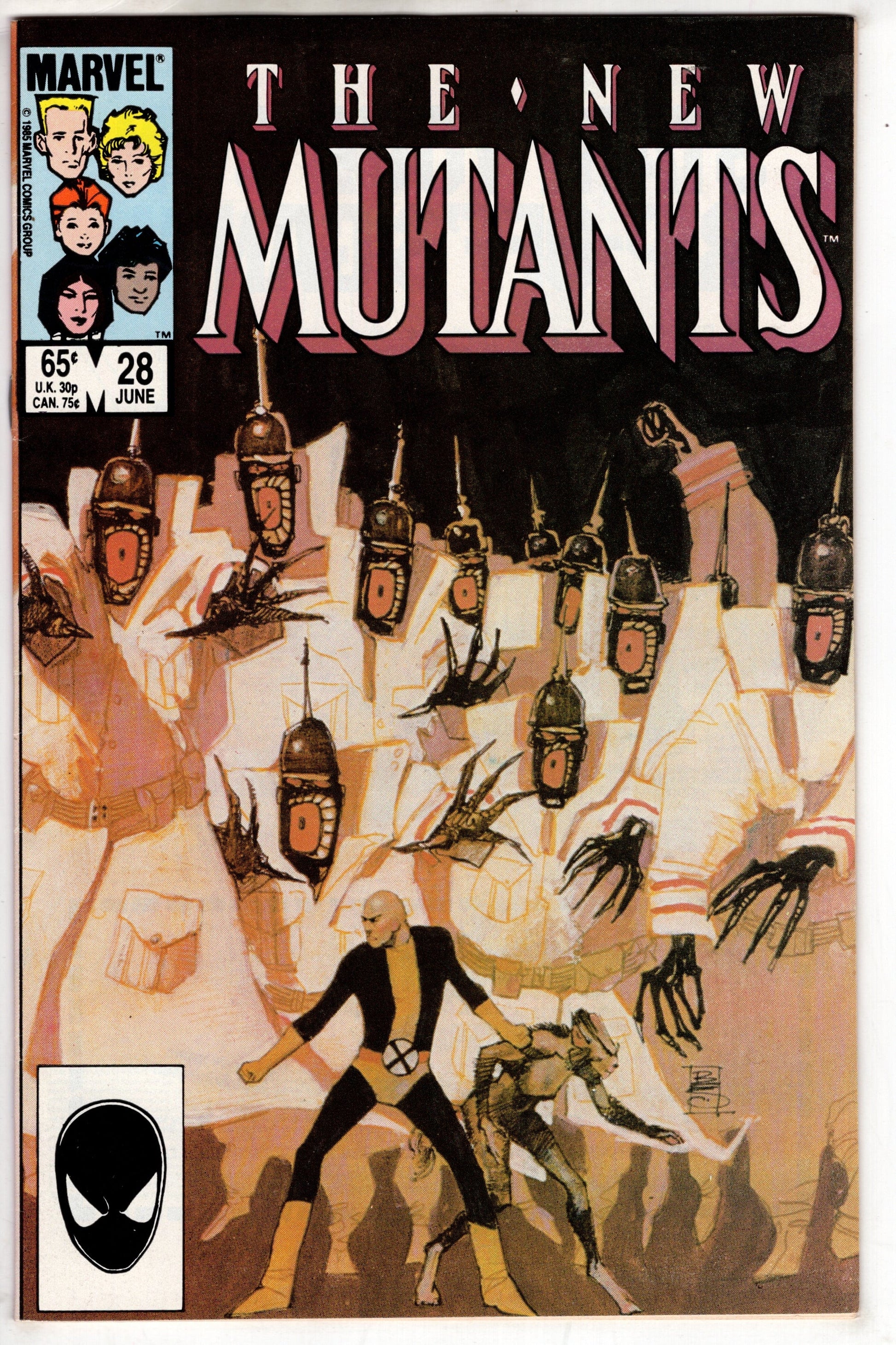 MARVEL PRH Comics The New Mutants (1983 series) #28 [Direct]