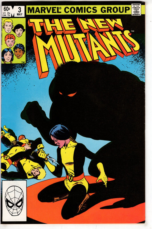 MARVEL PRH Comics The New Mutants (1983 series) #3 [Direct]