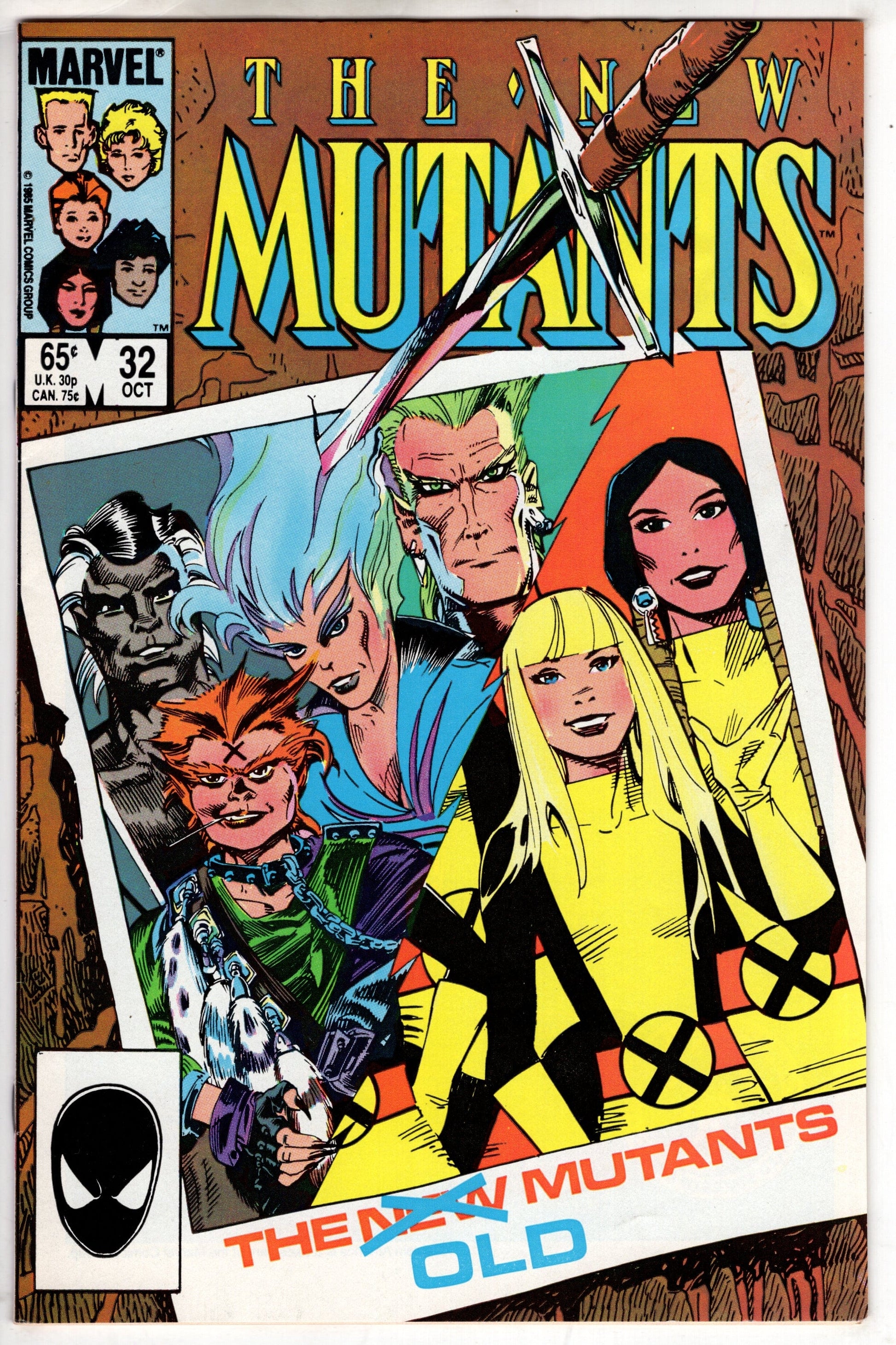 MARVEL PRH Comics The New Mutants (1983 series) #32 [Direct]