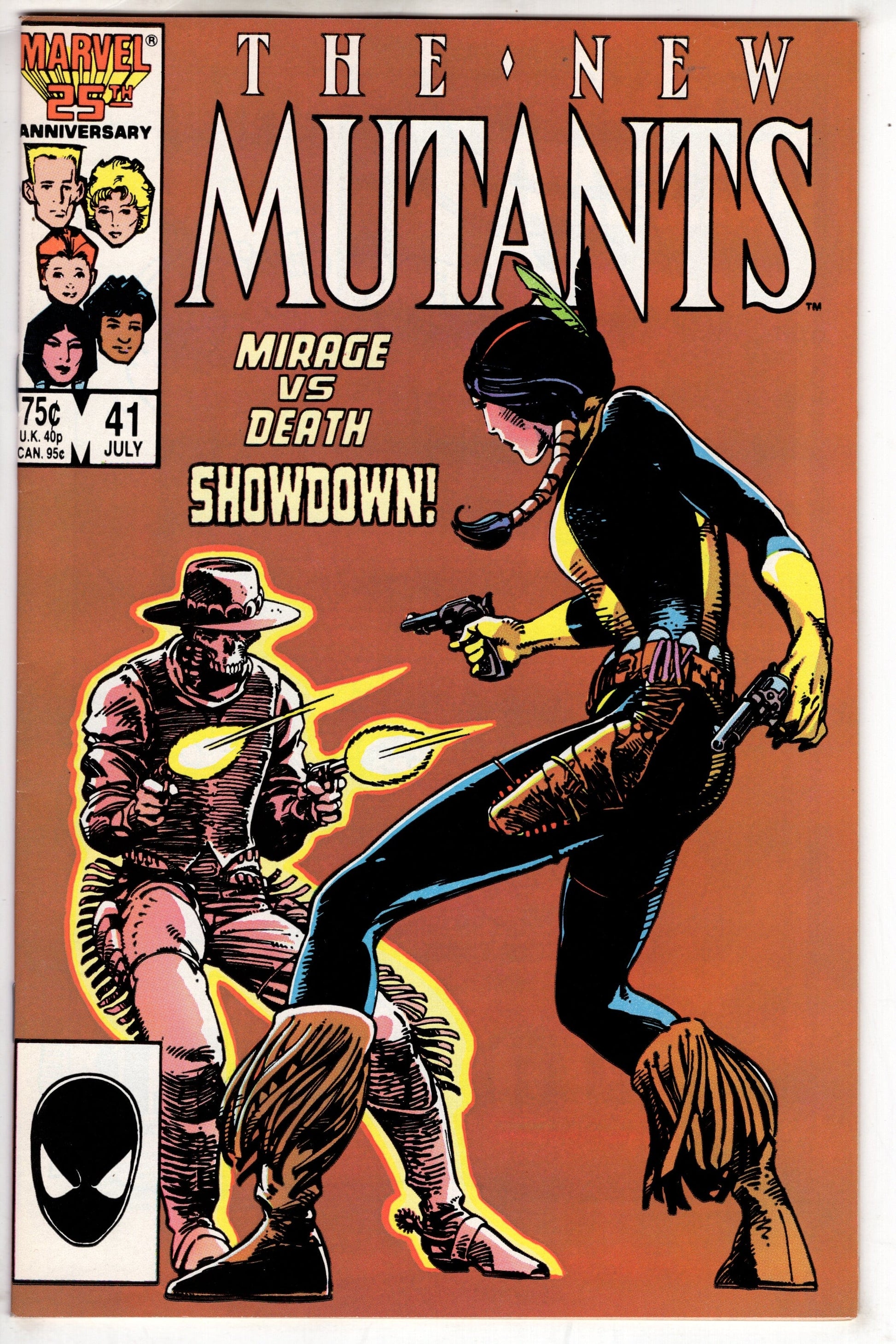 MARVEL PRH Comics The New Mutants (1983 series) #41 [Direct]