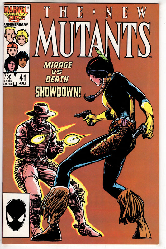 MARVEL PRH Comics The New Mutants (1983 series) #41 [Direct]