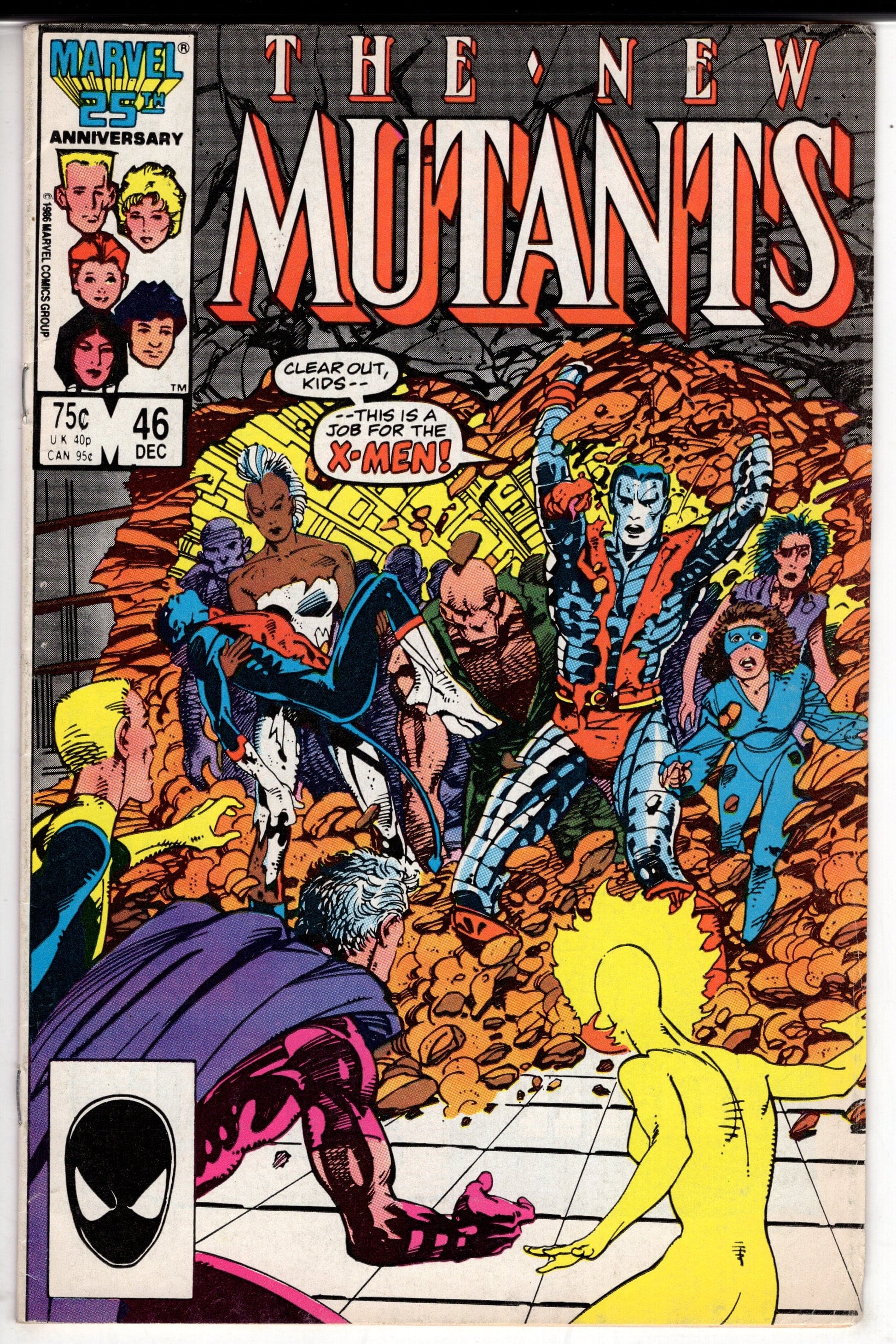 MARVEL PRH Comics The New Mutants (1983 series) #46