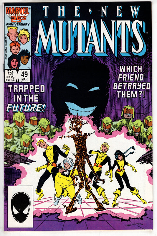 MARVEL PRH Comics The New Mutants (1983 series) #49