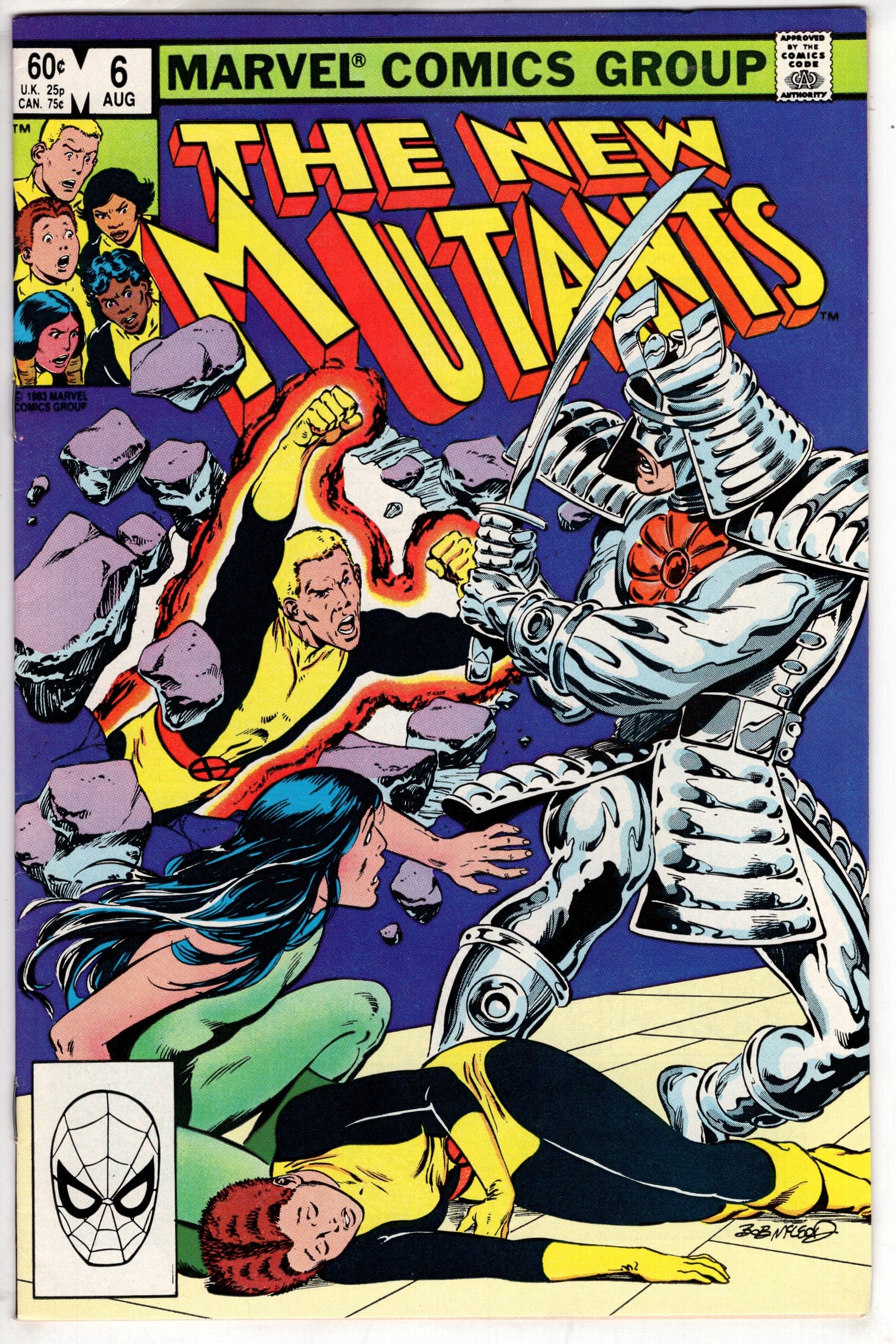 MARVEL PRH Comics The New Mutants (1983 series) #6 [Direct]