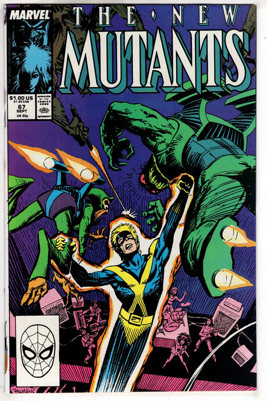 MARVEL PRH Comics The New Mutants (1983 series) #67 [Direct]