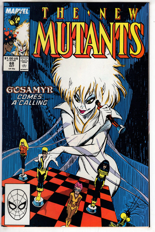 MARVEL PRH Comics The New Mutants (1983 series) #68 [Direct]