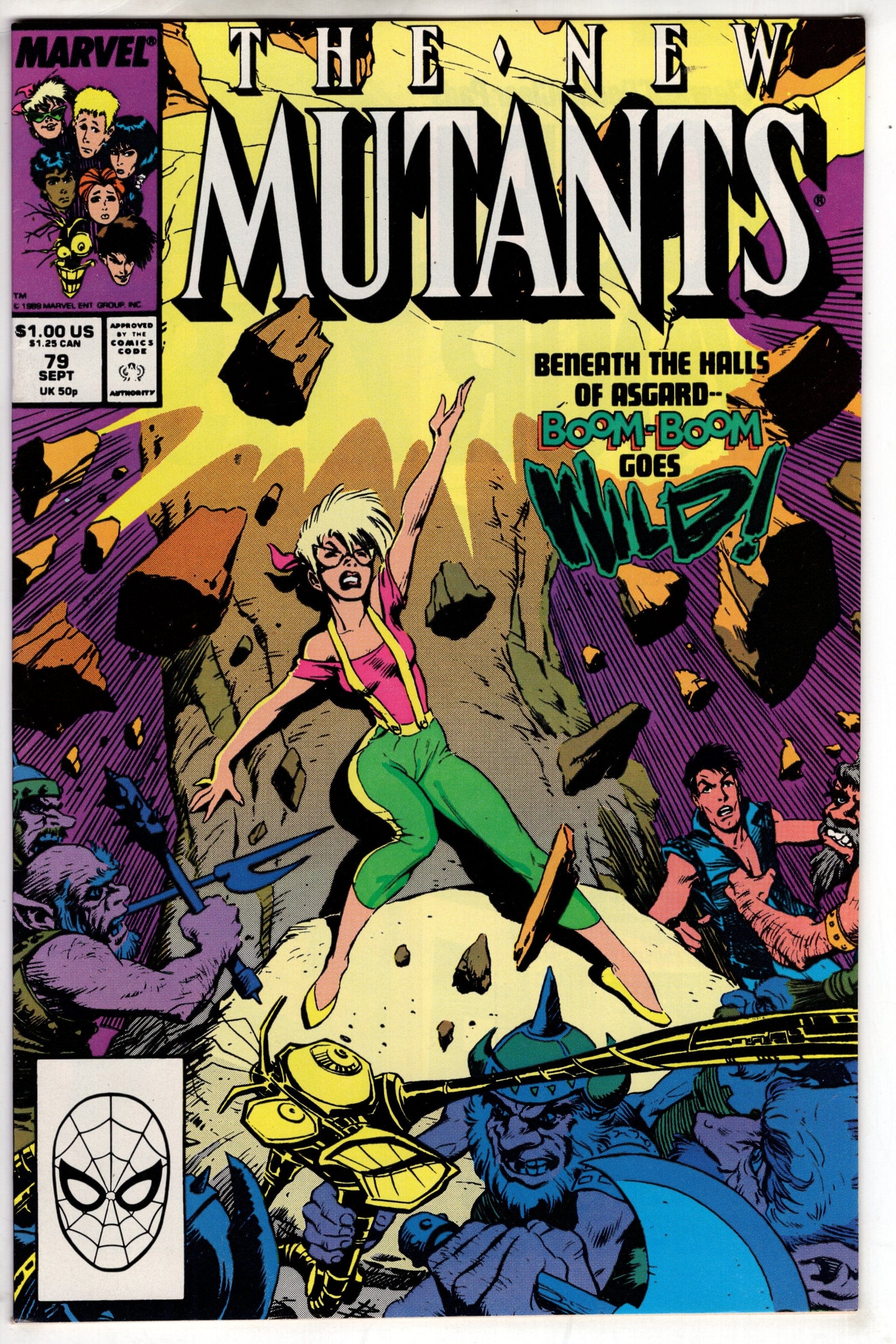 MARVEL PRH Comics The New Mutants (1983 series) #79 [Direct]