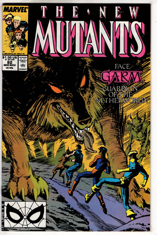MARVEL PRH Comics The New Mutants (1983 series) #82