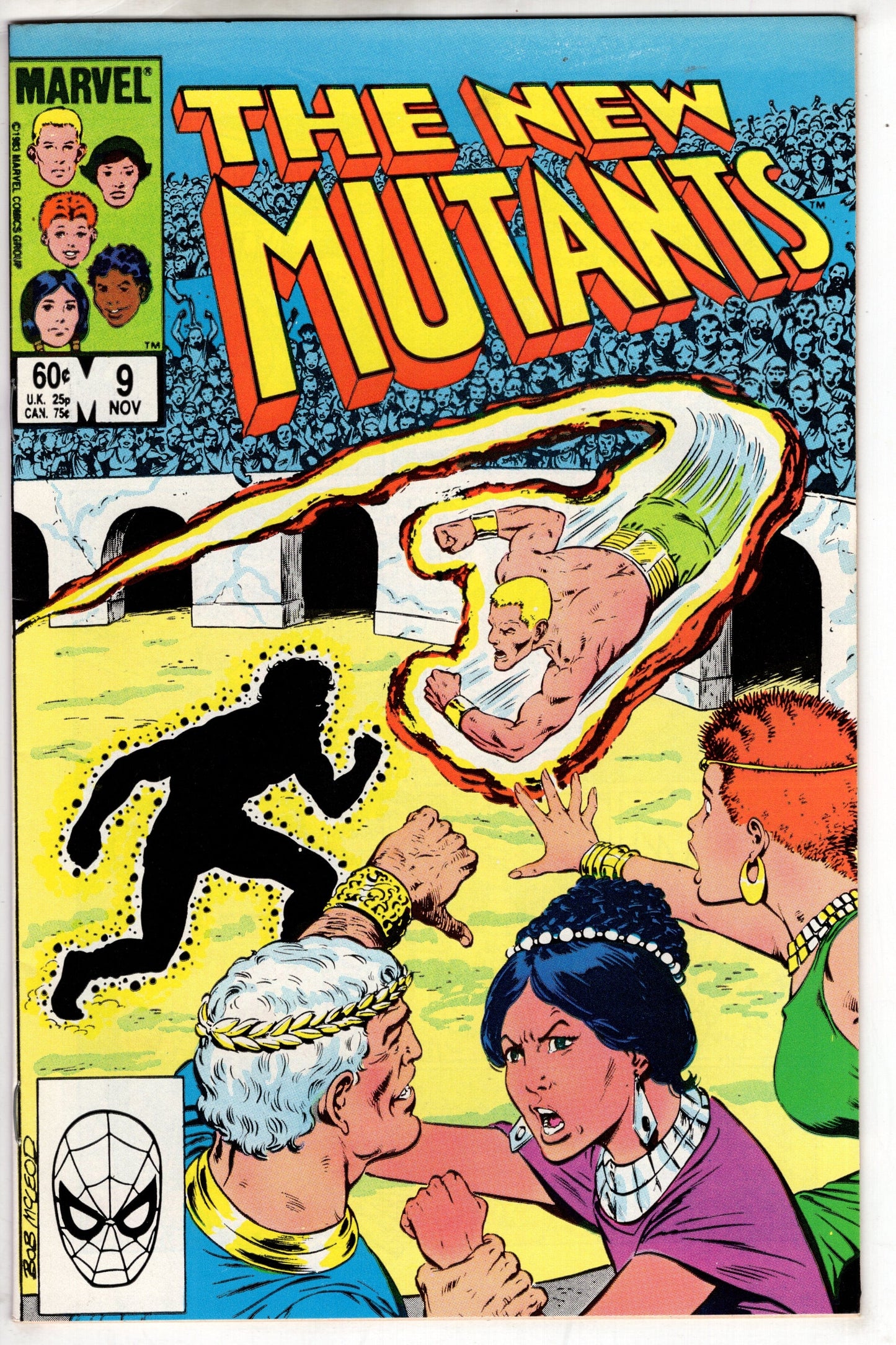 MARVEL PRH Comics The New Mutants (1983 series) #9 [Direct]