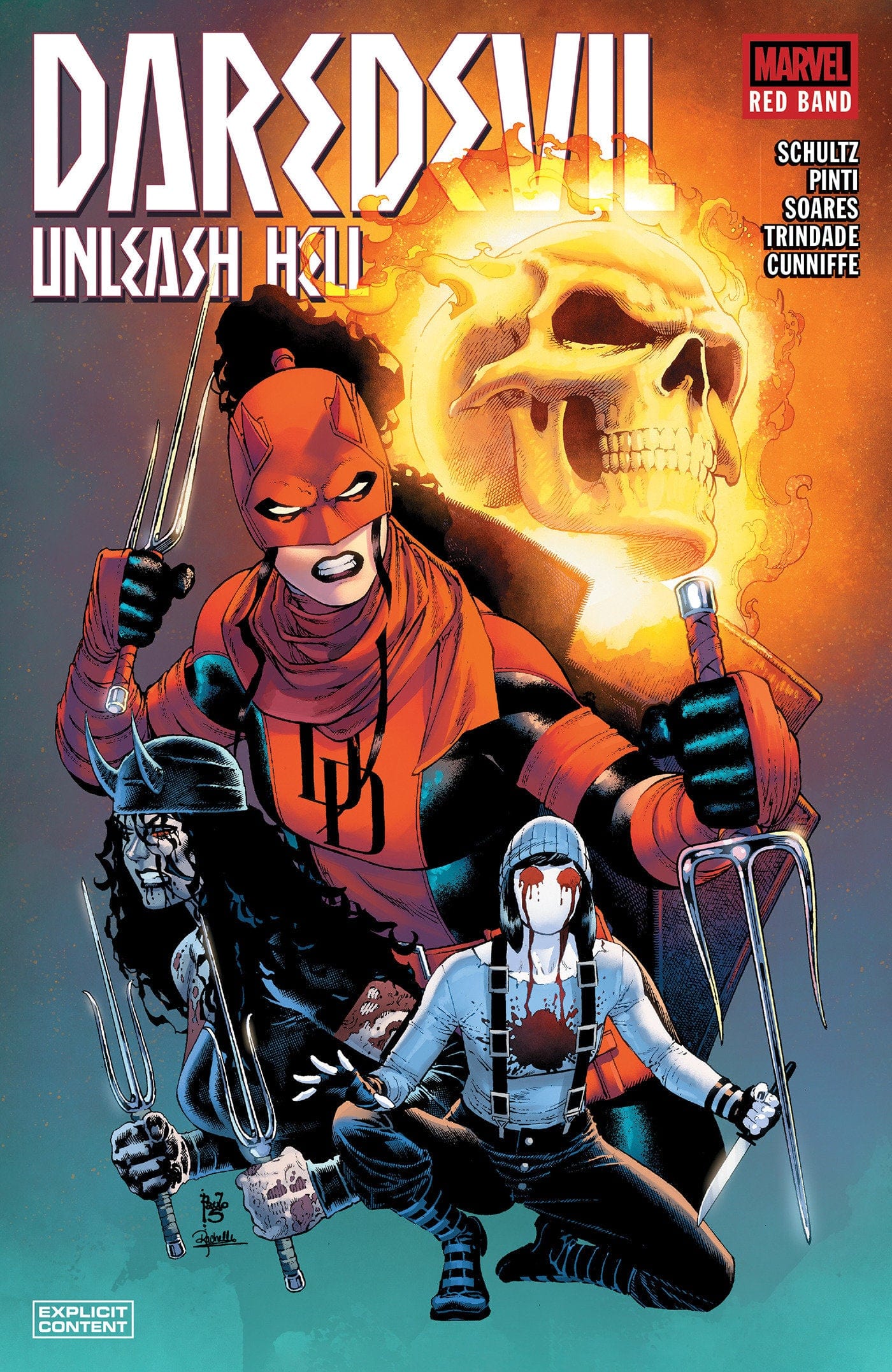 MARVEL PRH NEW THIS WEEK Daredevil: Unleash Hell - Red Band