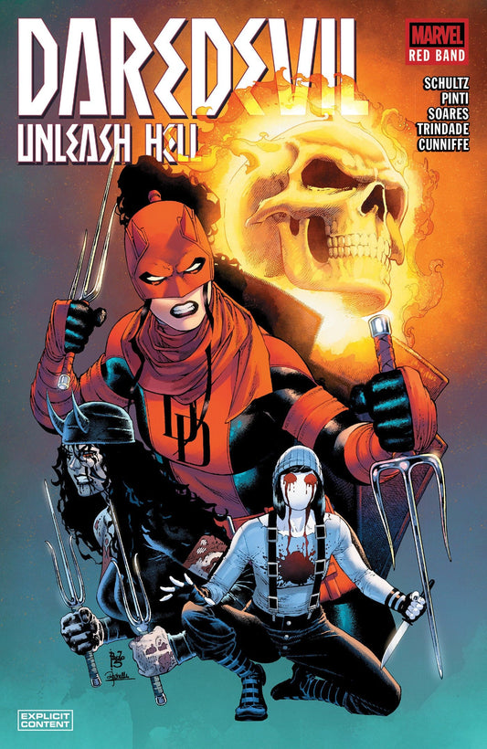 MARVEL PRH NEW THIS WEEK Daredevil: Unleash Hell - Red Band