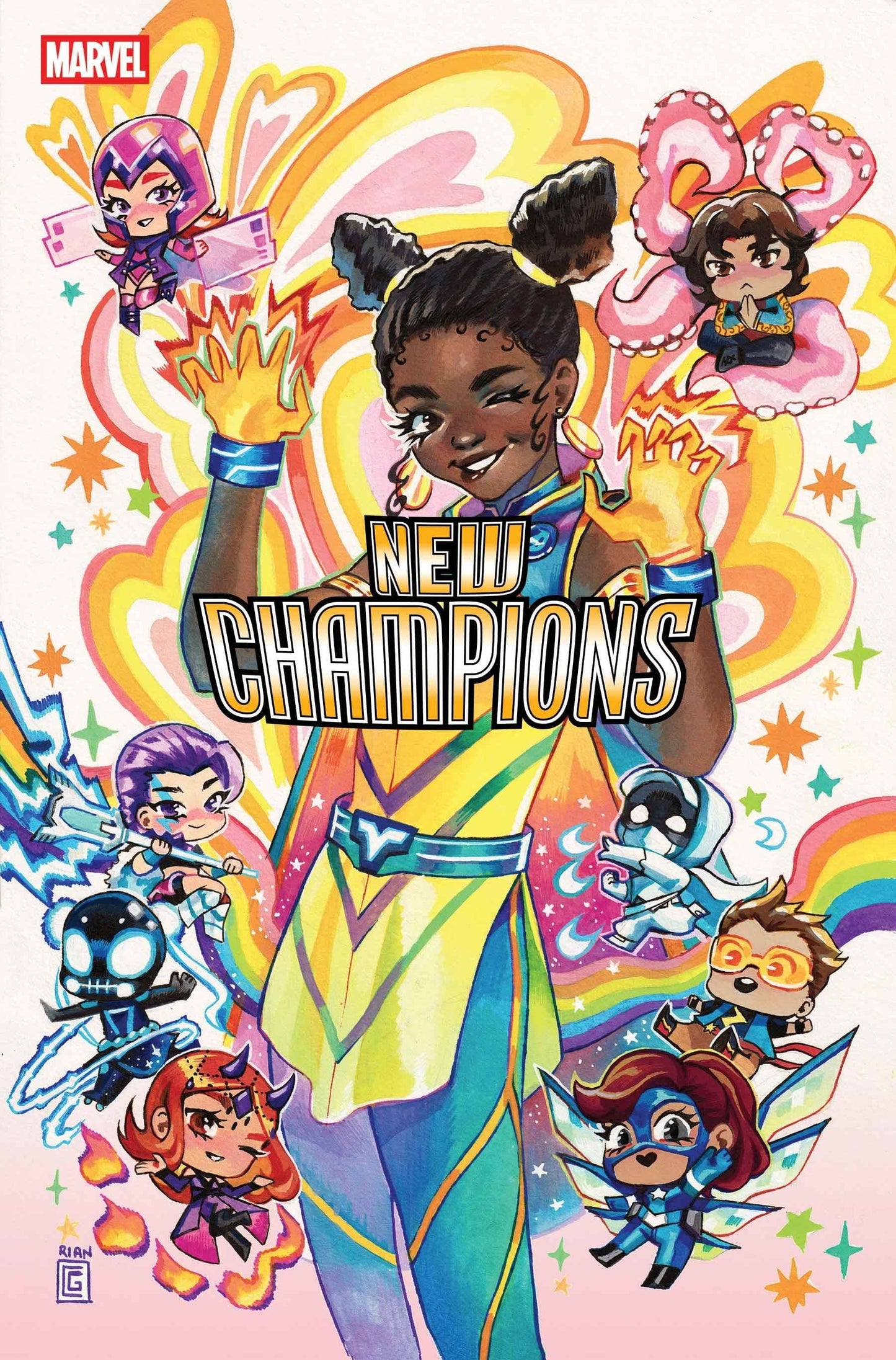 MARVEL PRH NEW THIS WEEK NEW CHAMPIONS #4 RIAN GONZALES VAR
