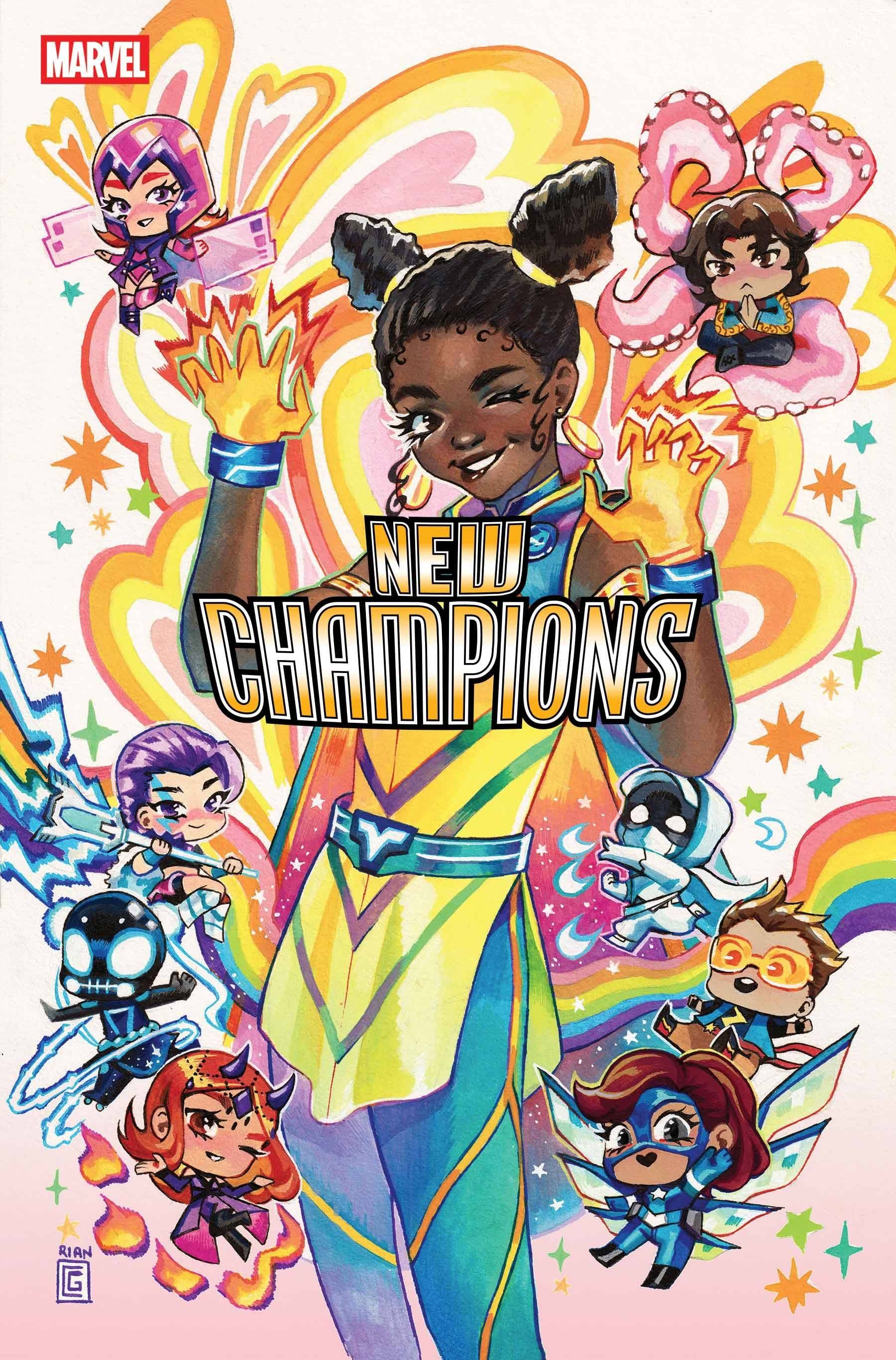 MARVEL PRH NEW THIS WEEK NEW CHAMPIONS #4 RIAN GONZALES VAR