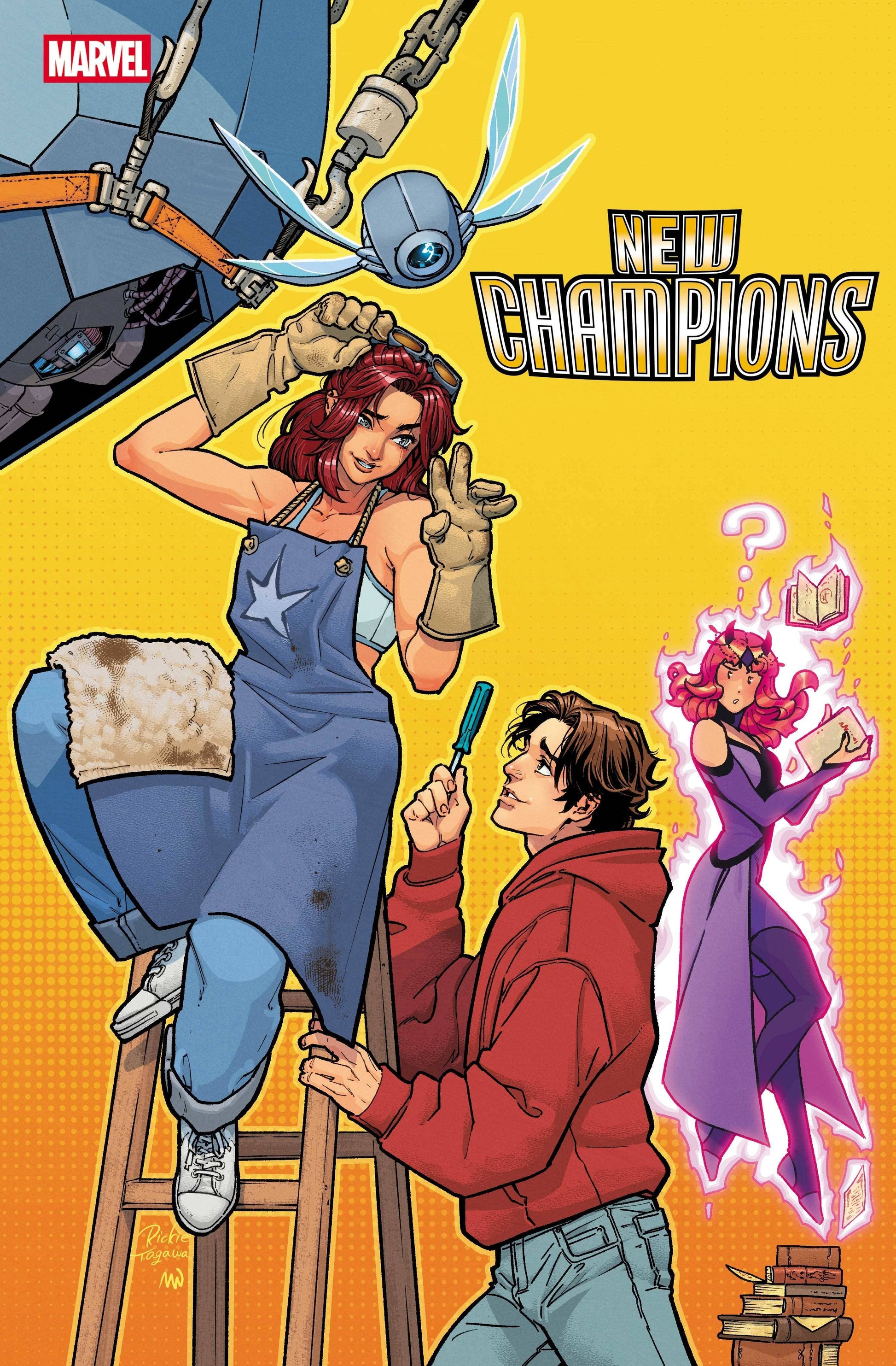 MARVEL PRH NEW THIS WEEK NEW CHAMPIONS #5 RICKIE YAGAWA VAR