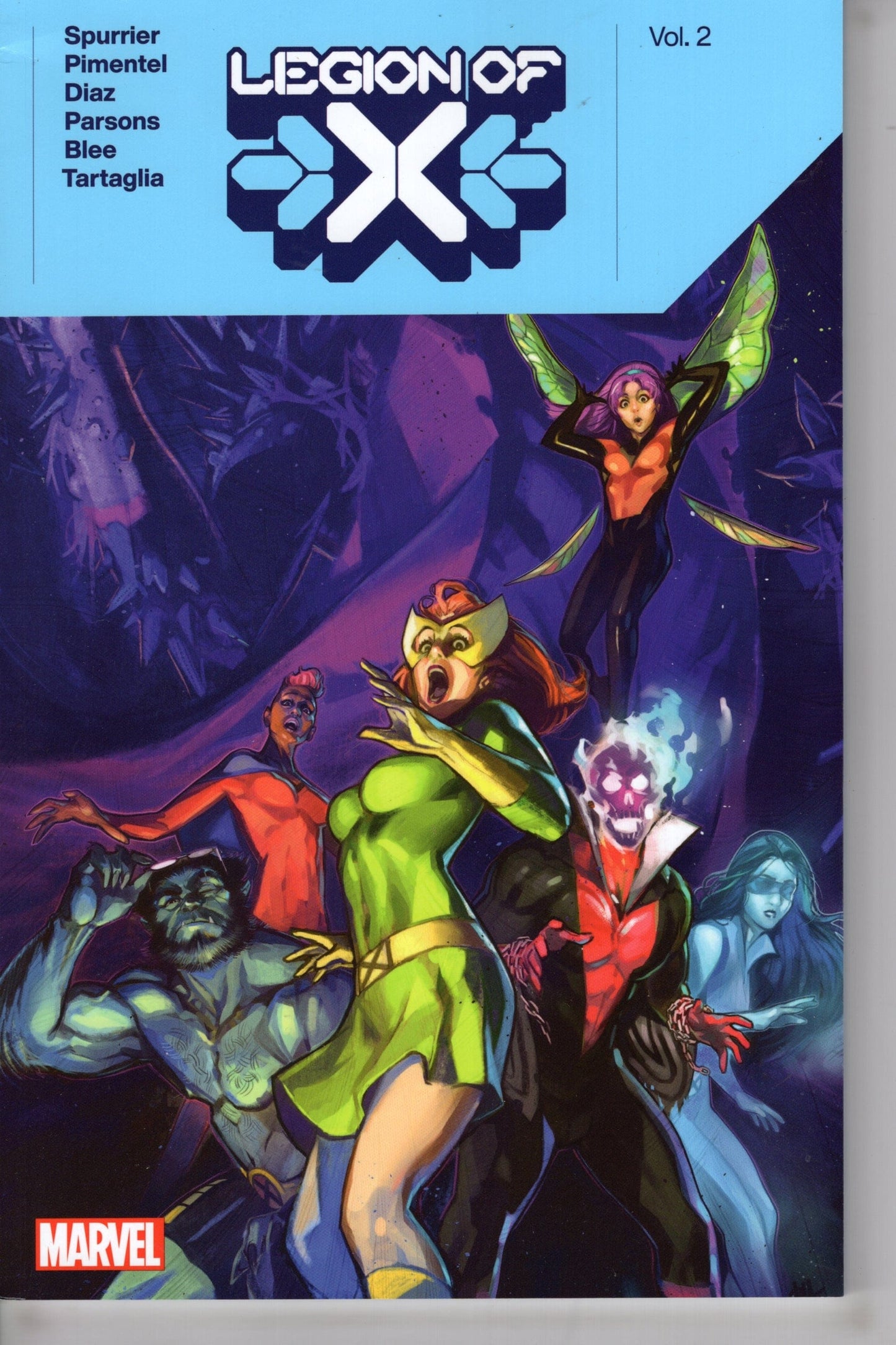 MARVEL PRH TRADE LEGION OF X BY SI SPURRIER TP VOL. 02