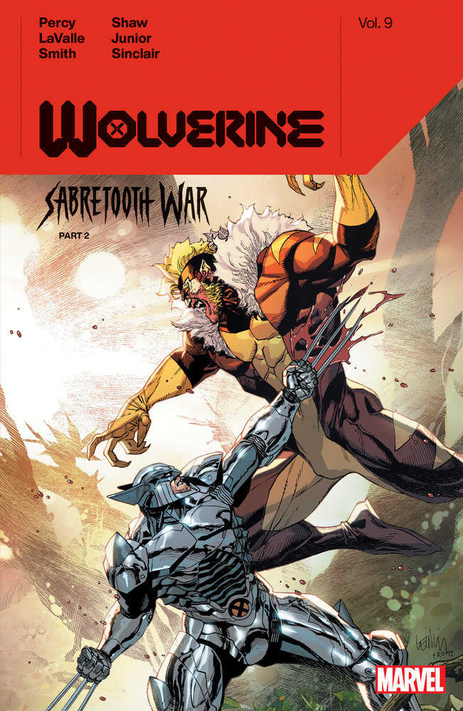 MARVEL PRH TRADE Wolverine By Benjamin Percy Volume. 9: Sabretooth War Part 2
