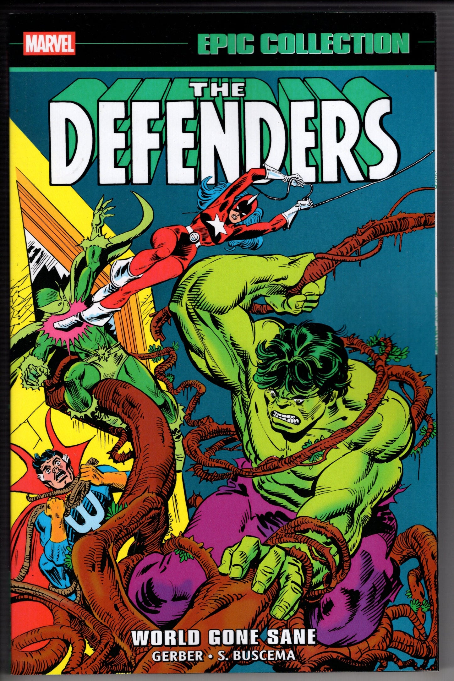 Marvel TRADE DEFENDERS EPIC COLLECTION: WORLD GONE SANE