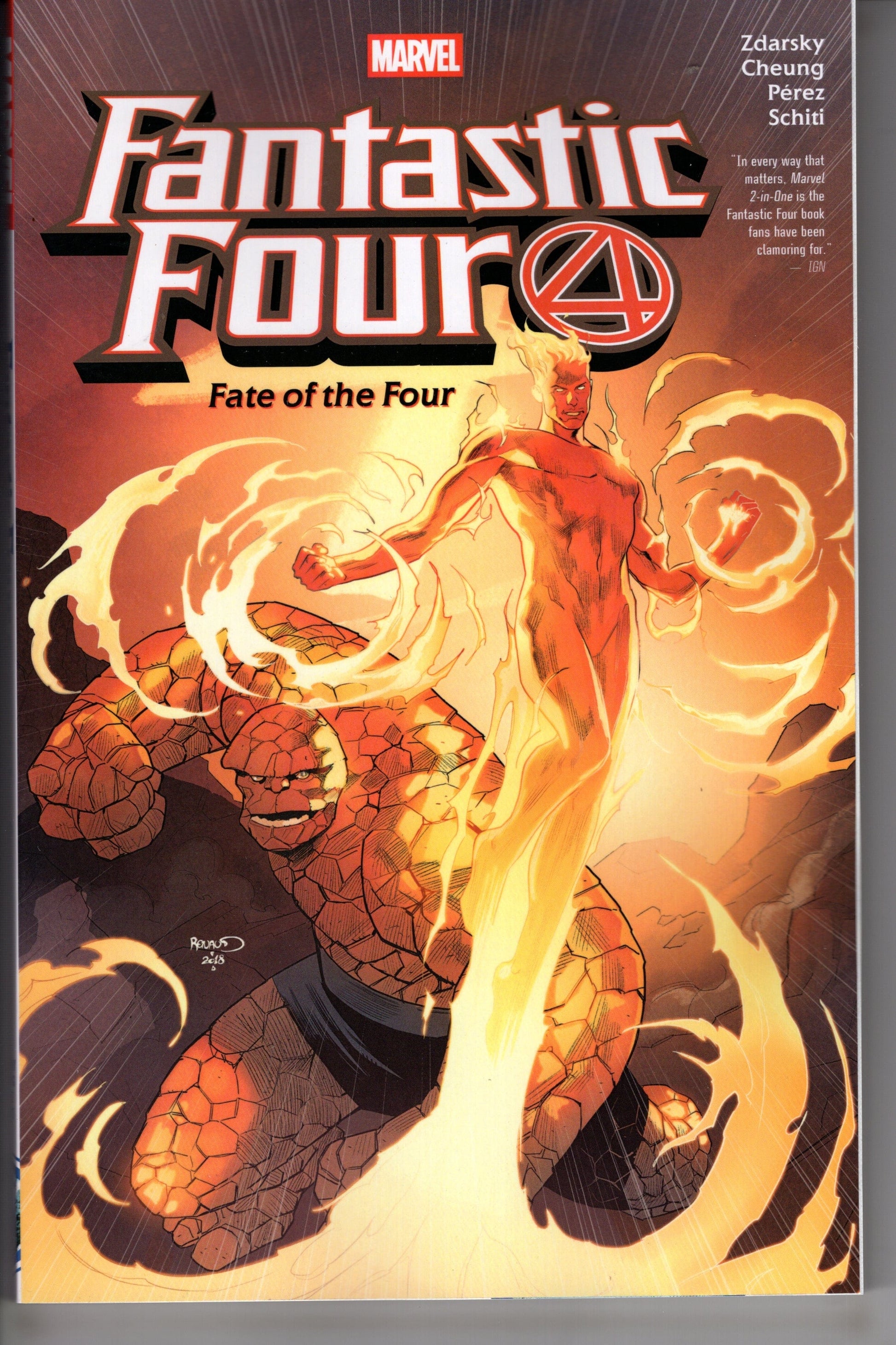 Marvel TRADE FANTASTIC FOUR BY CHIP ZDARSKY: FATE OF THE FOUR