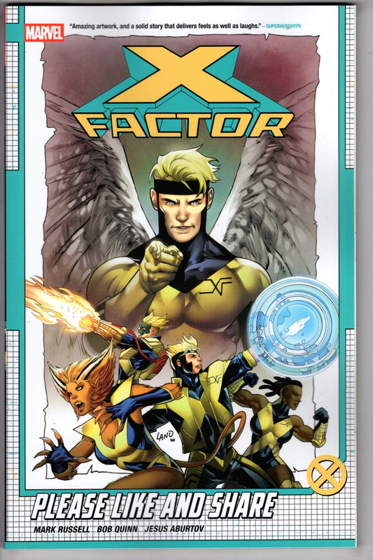 Marvel TRADE X-FACTOR BY MARK RUSSELL VOL. 1: PLEASE LIKE AND SHARE