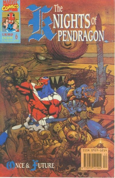 Marvel UK/Panini UK COMIC BOOK Knights of Pendragon #6 - CVR A (VF/NM)