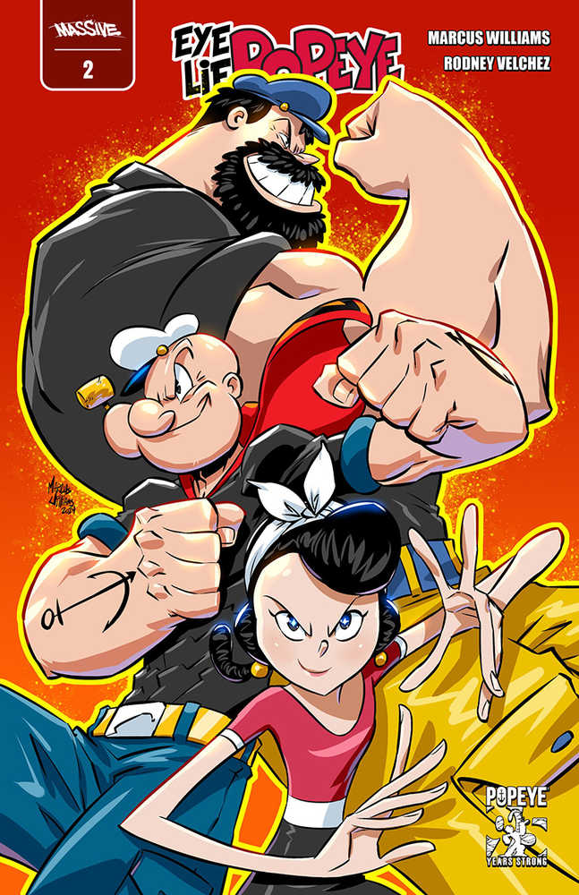 MASSIVE COMIC BOOK Eye Lie Popeye #2 (Of 5) Cover A Williams