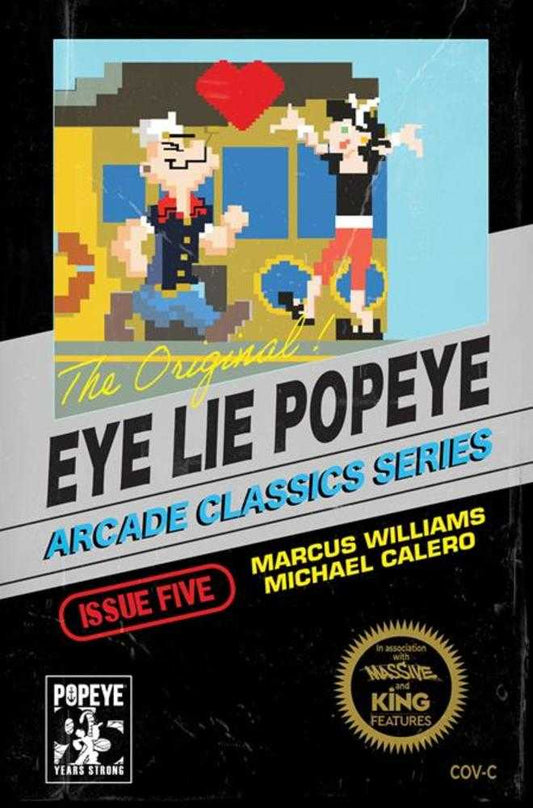 MASSIVE COMIC BOOK Eye Lie Popeye #5 (Of 5) Cover C Michael Calero Video Game Homage Variant