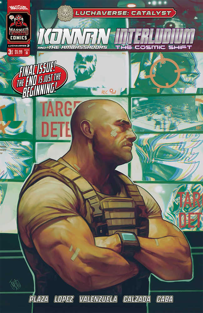 MASSIVE COMIC BOOK Luchaverse #3 Catalyst Cover A Tomaselli (Mature)