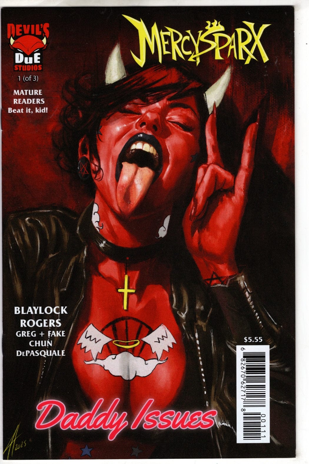 Massive Publishing COMIC BOOK MERCY SPARX DADDY ISSUES #1 (OF 3) CVR A JOEL HERRERA (MR)