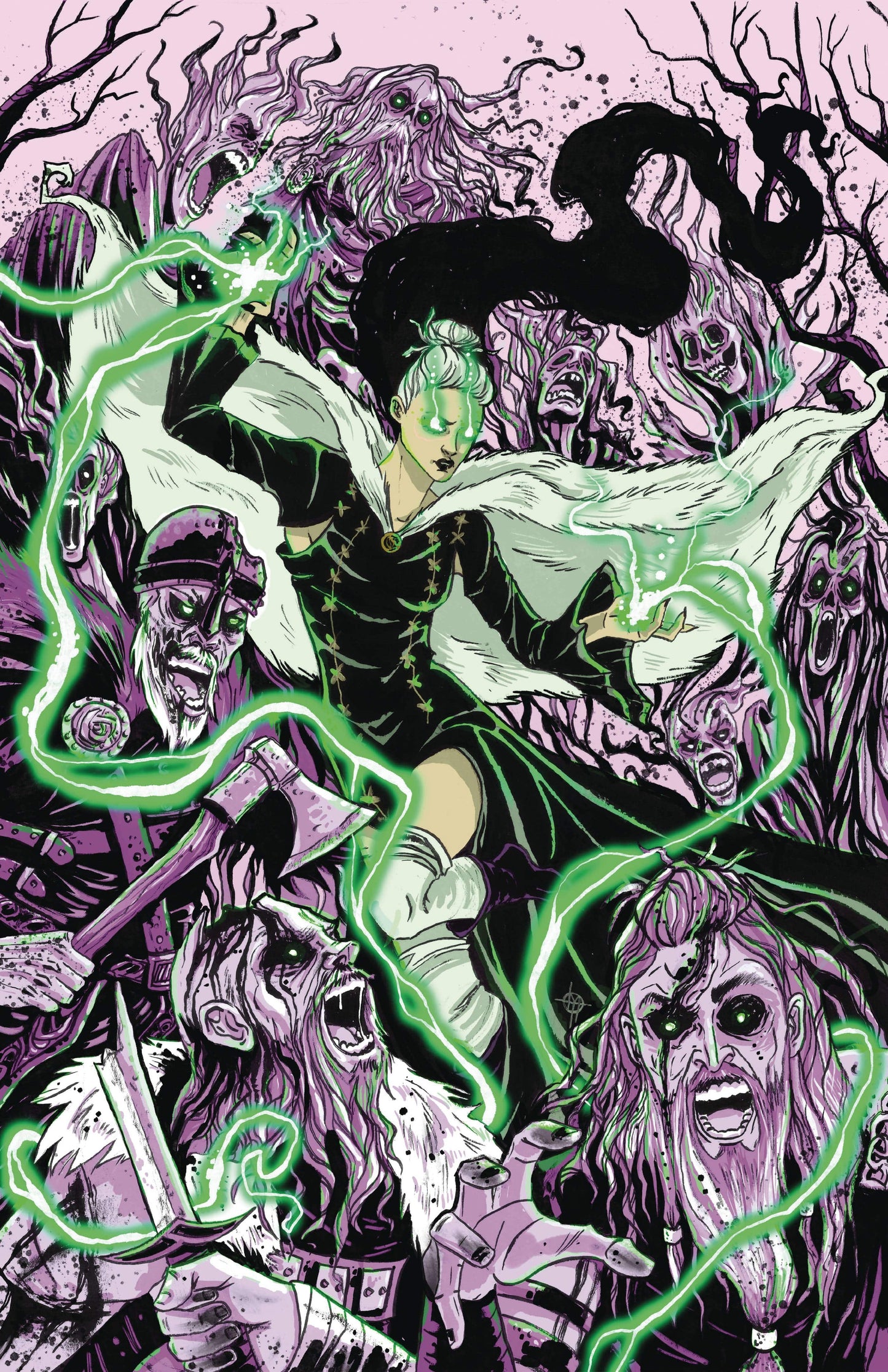 MIDNIGHT FACTORY COMIC BOOK WE DONT KILL SPIDERS SEASON OF THE WITCH #1 CVR C INC 1:10 MEGAN HUTCHISON  VIRGIN VAR