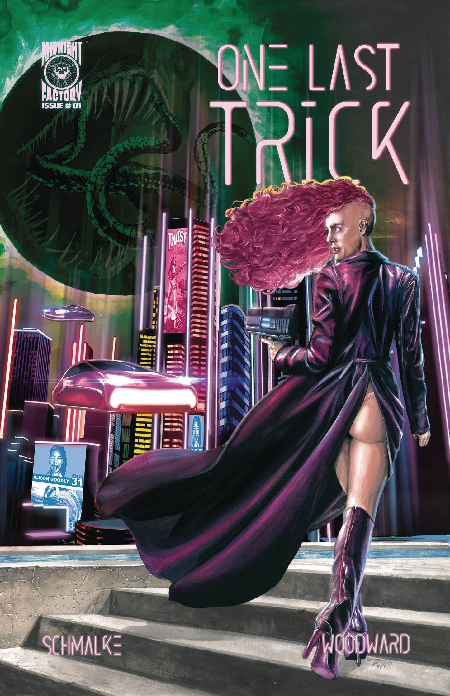 MIDNIGHT FACTORY NEW THIS WEEK ONE LAST TRICK #1 CVR A JK WOODWARD