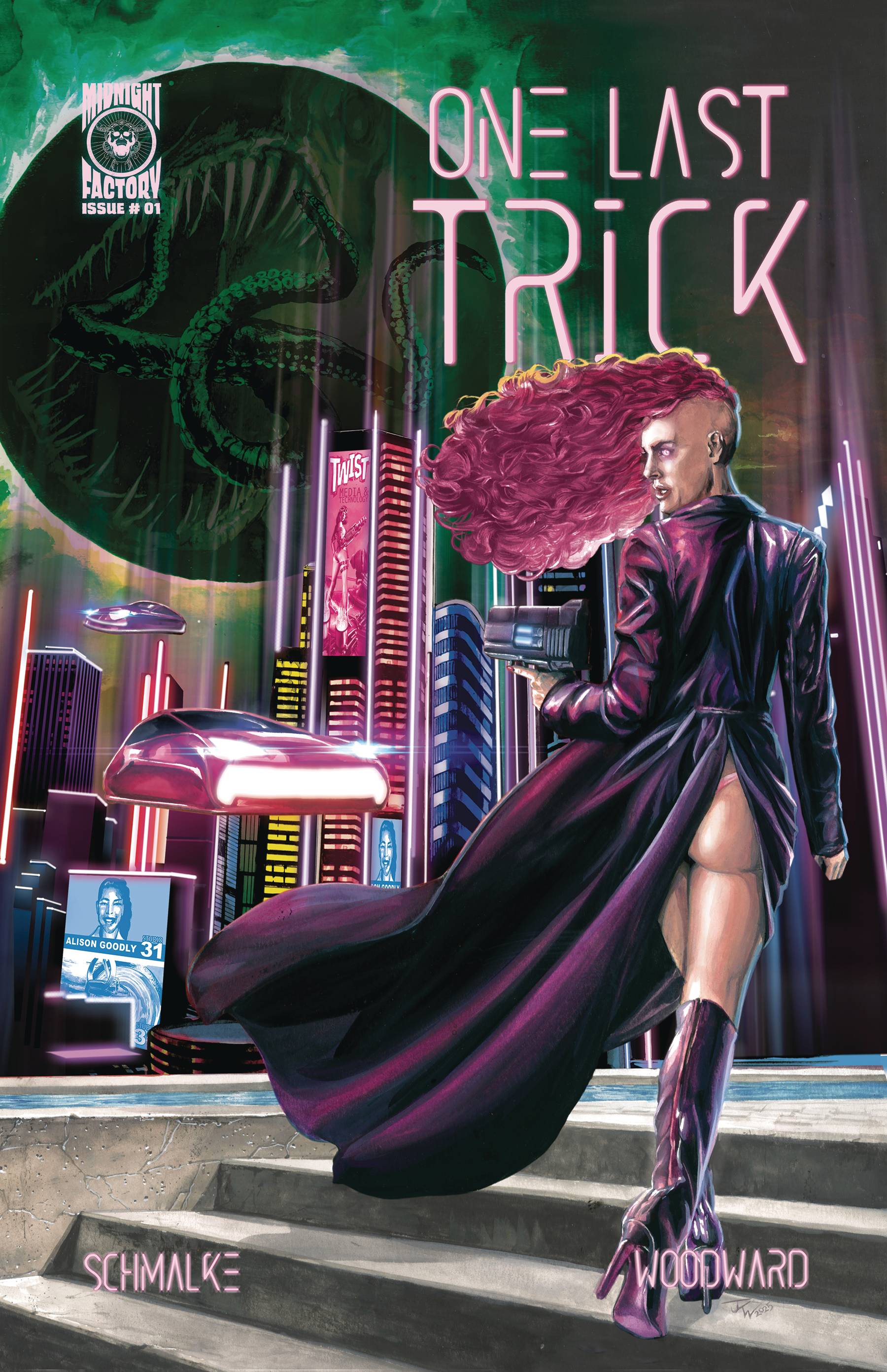 MIDNIGHT FACTORY NEW THIS WEEK ONE LAST TRICK #1 CVR A JK WOODWARD